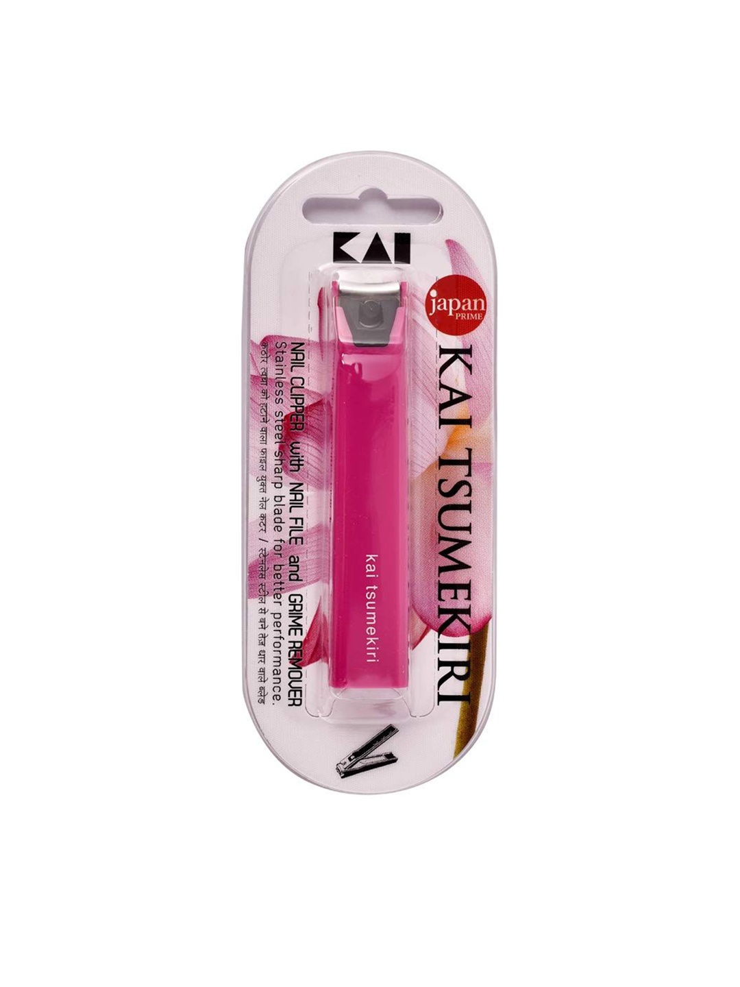 

Kai Tsumekiri Nail Clipper Blister, Pink