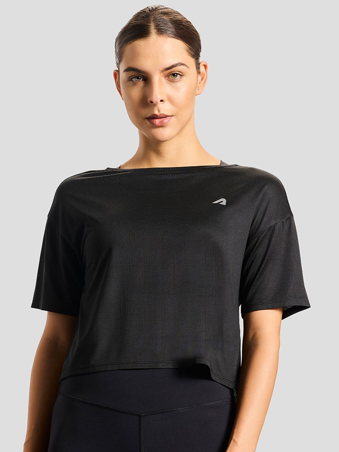

BOLDFIT Rapid Dry Gym T-shirt, Black