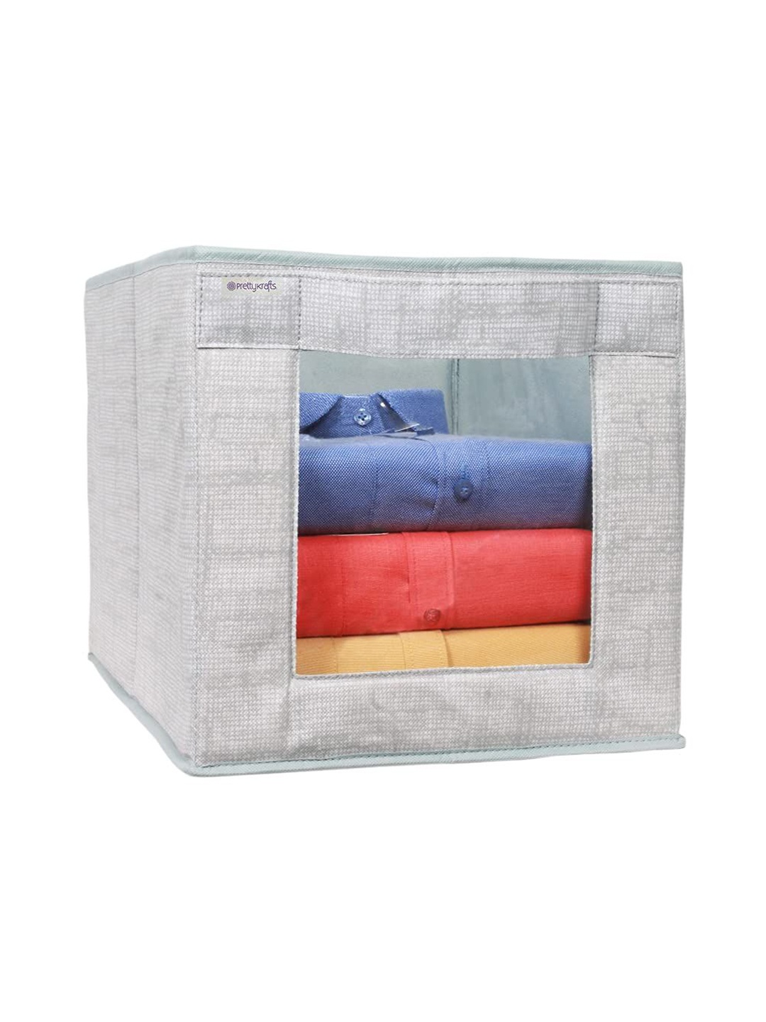 

prettykrafts Grey Reusable Multi-Utility Organisers
