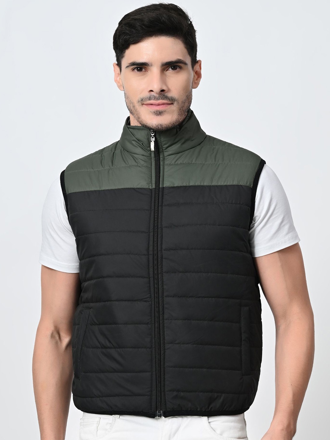 

BAESD Men Padded Jacket, Black