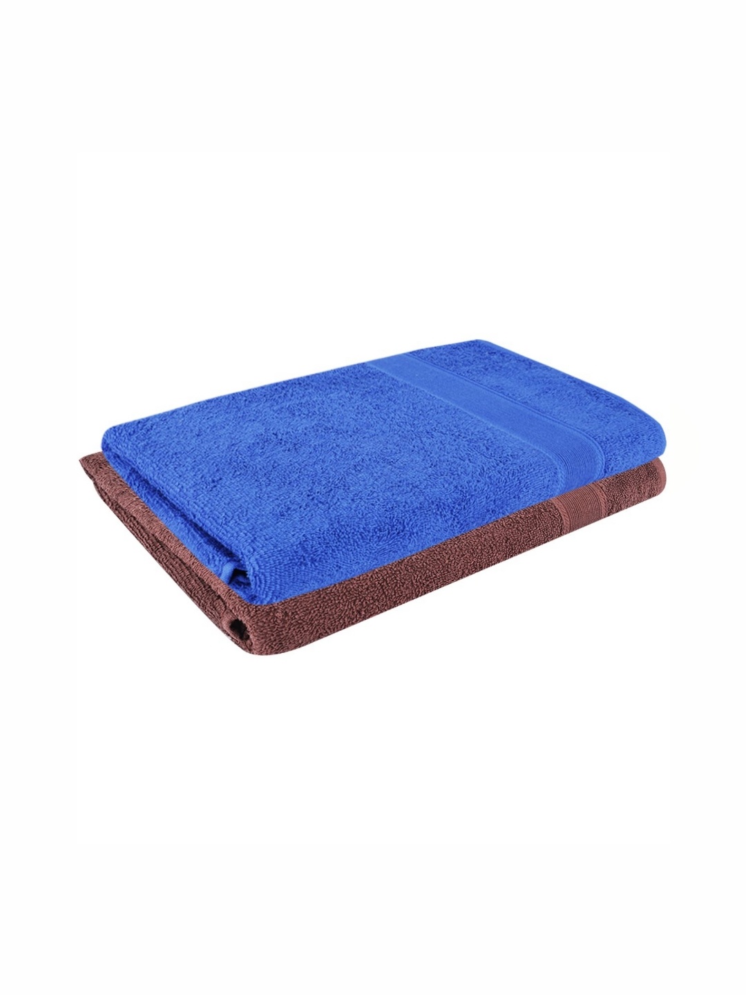 

Dollar Blue & Brown 2 Pieces Cotton 400 GSM Bath Towels