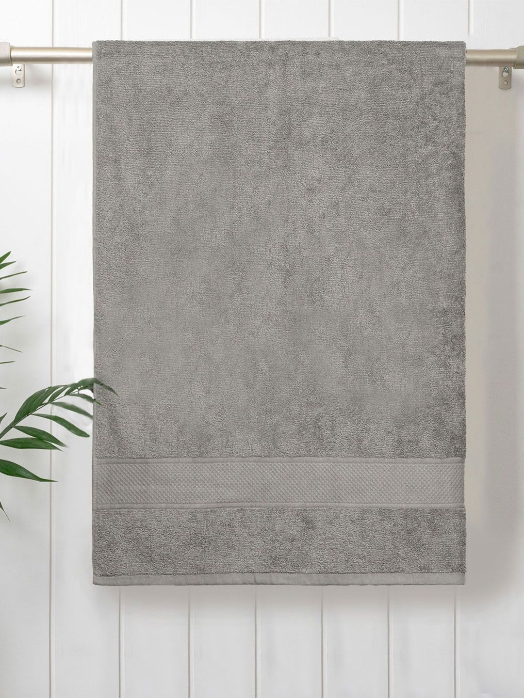 

MYTRIDENT Urban Comfort Charcoal Cotton 450 GSM Bath Towel