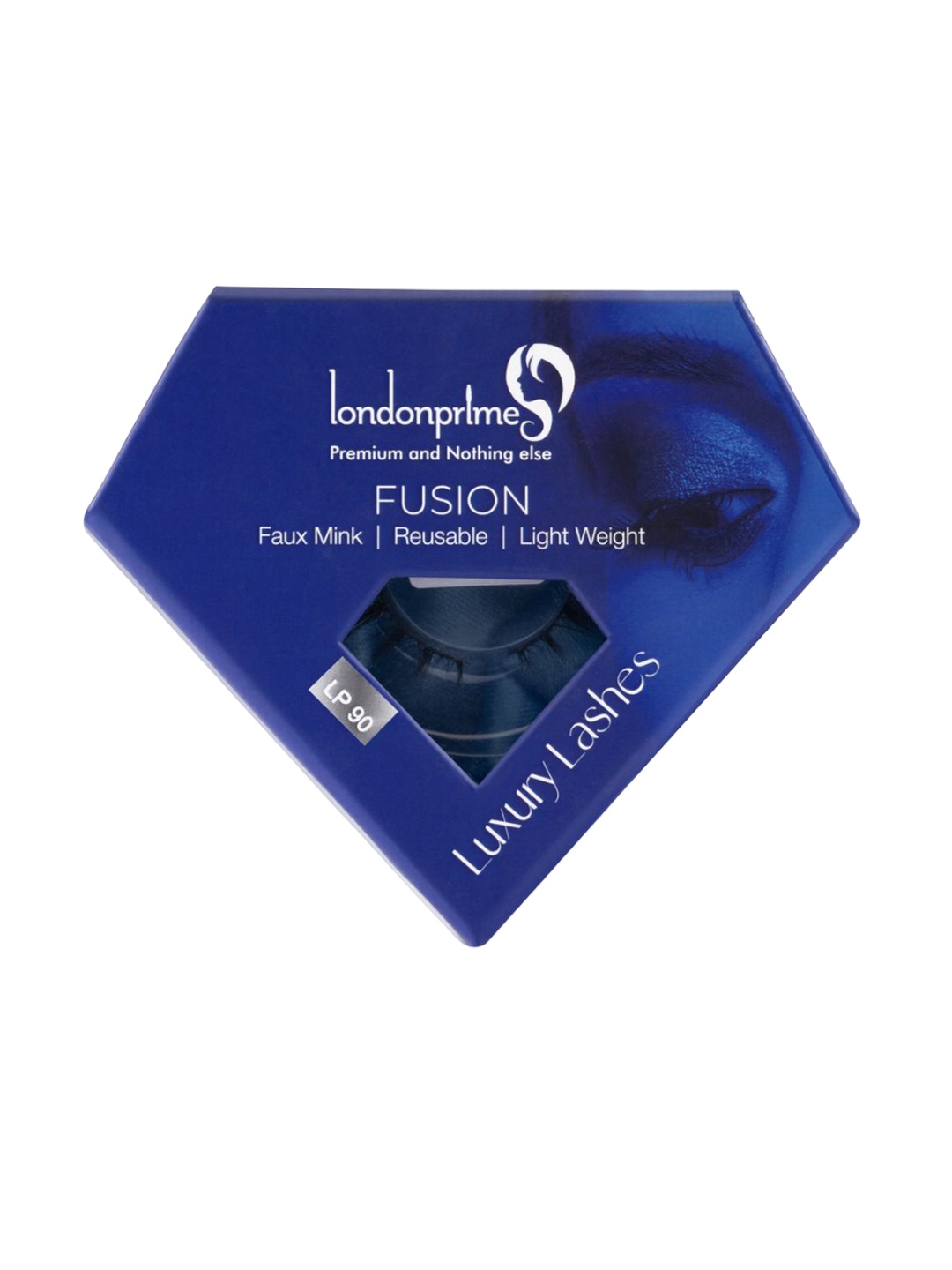 

LONDONPRIME Luxury Lashes Fusion Medium - Lusty Eyes LP90, Blue