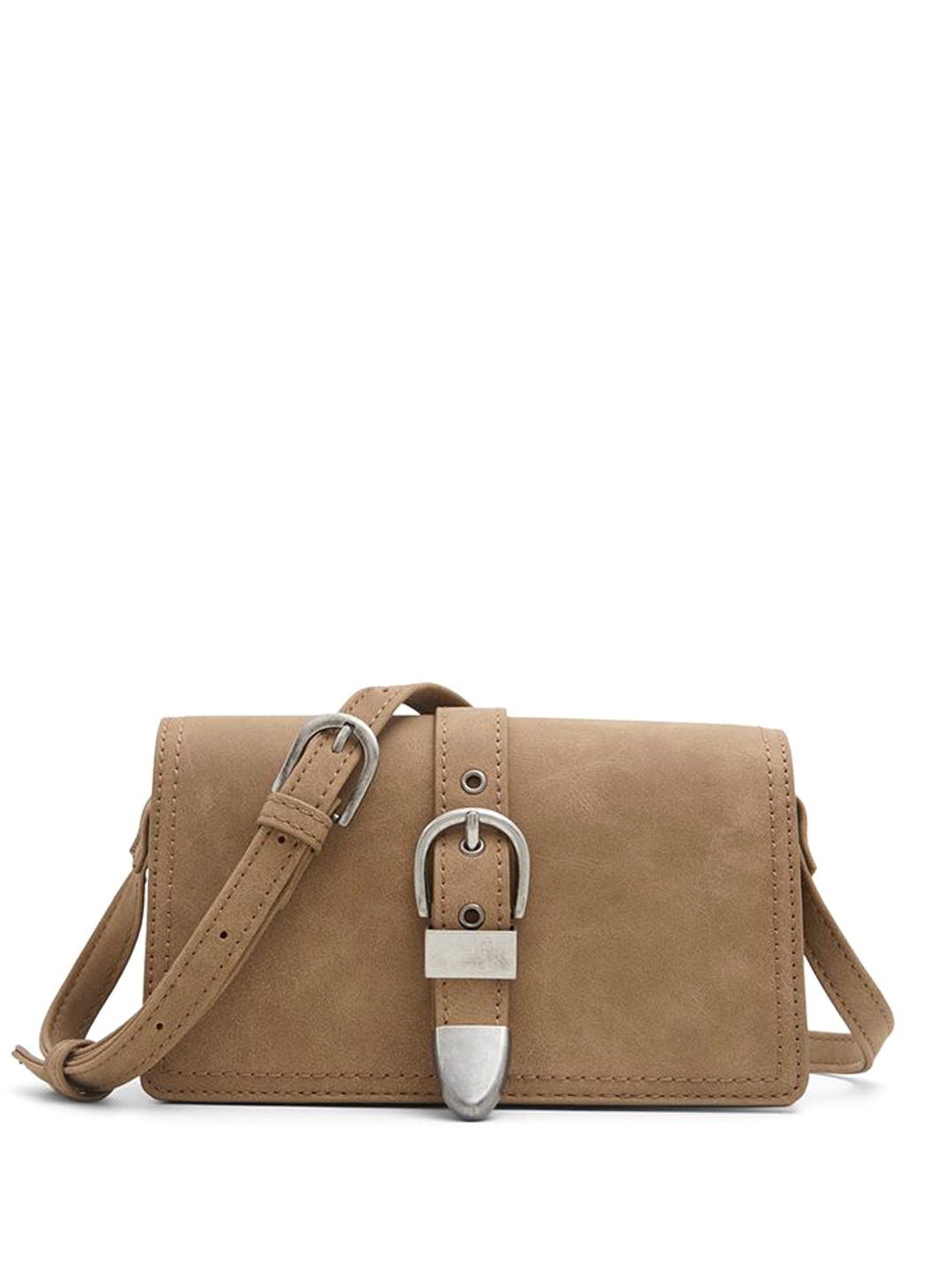 

Call It Spring Women Swagger Sling Bag, Beige