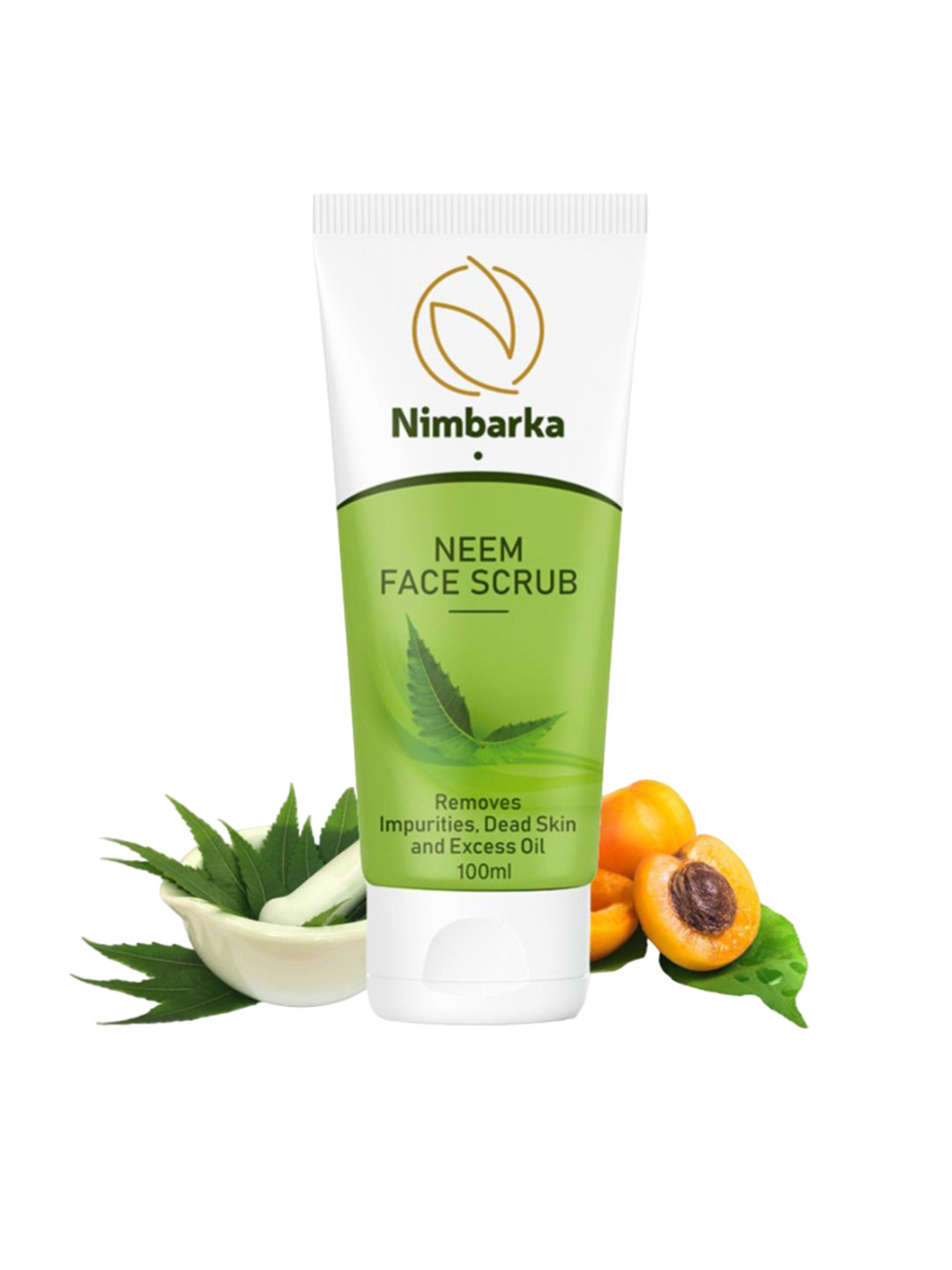 

Nimbarka Natural Neem Face Scrub - 100 ml, White