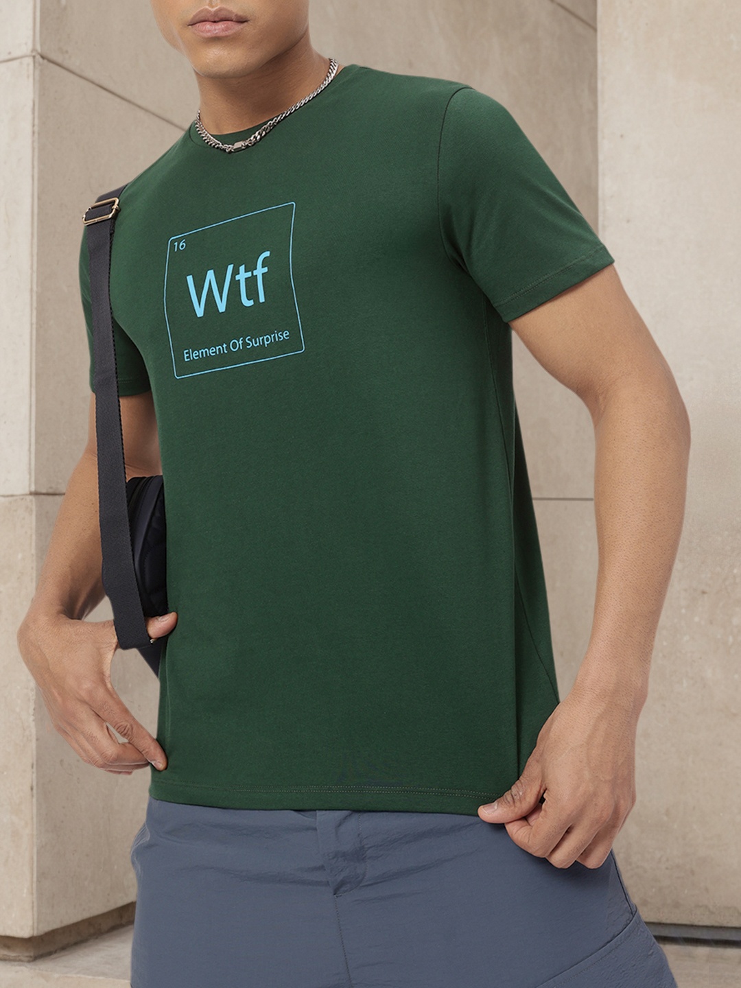 

Kook N Keech Midweek Wisdom Printed T-shirt, Green