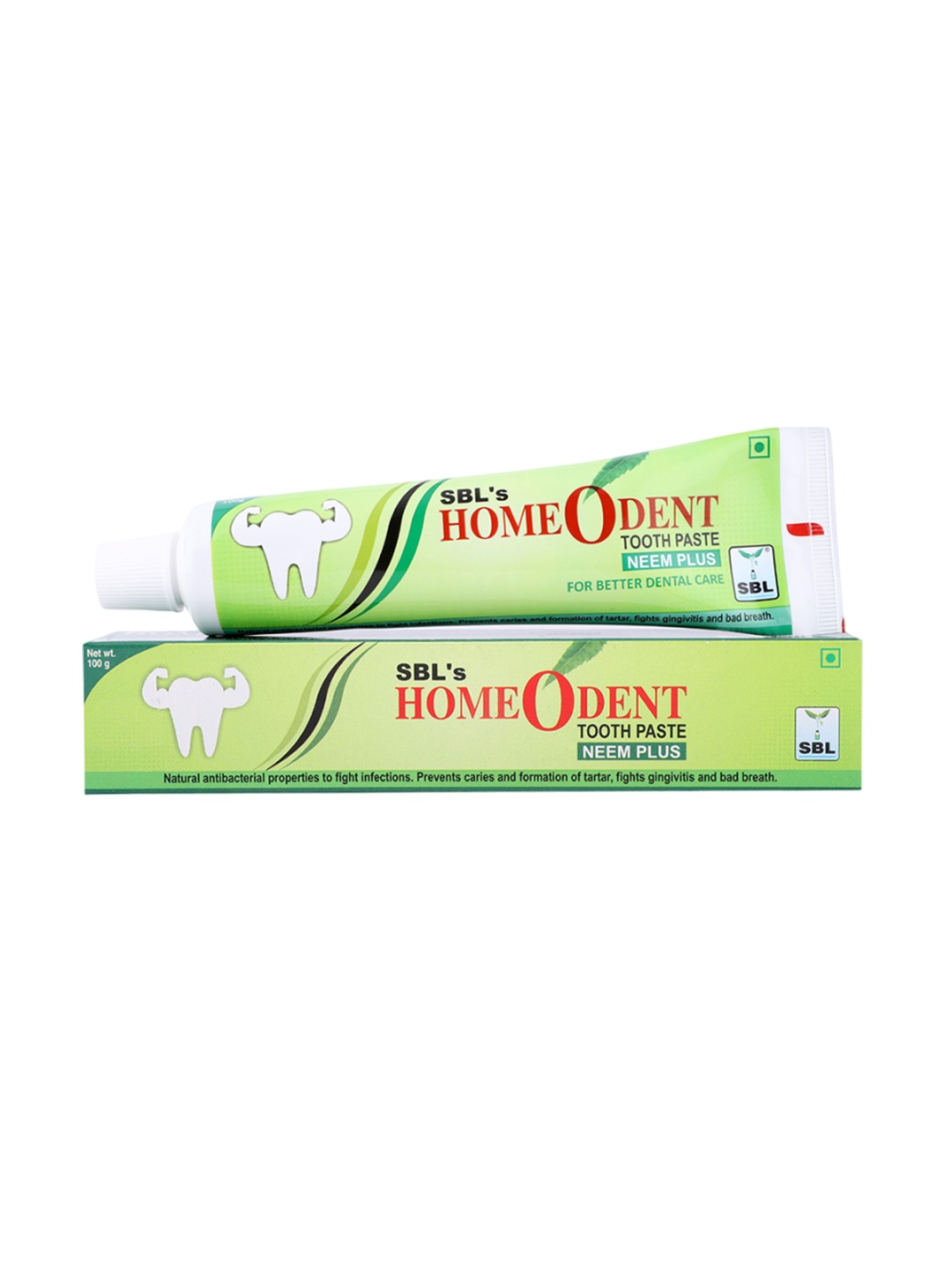 

SBL Homeodent Toothpaste - 100 g - Neem Plus, Green