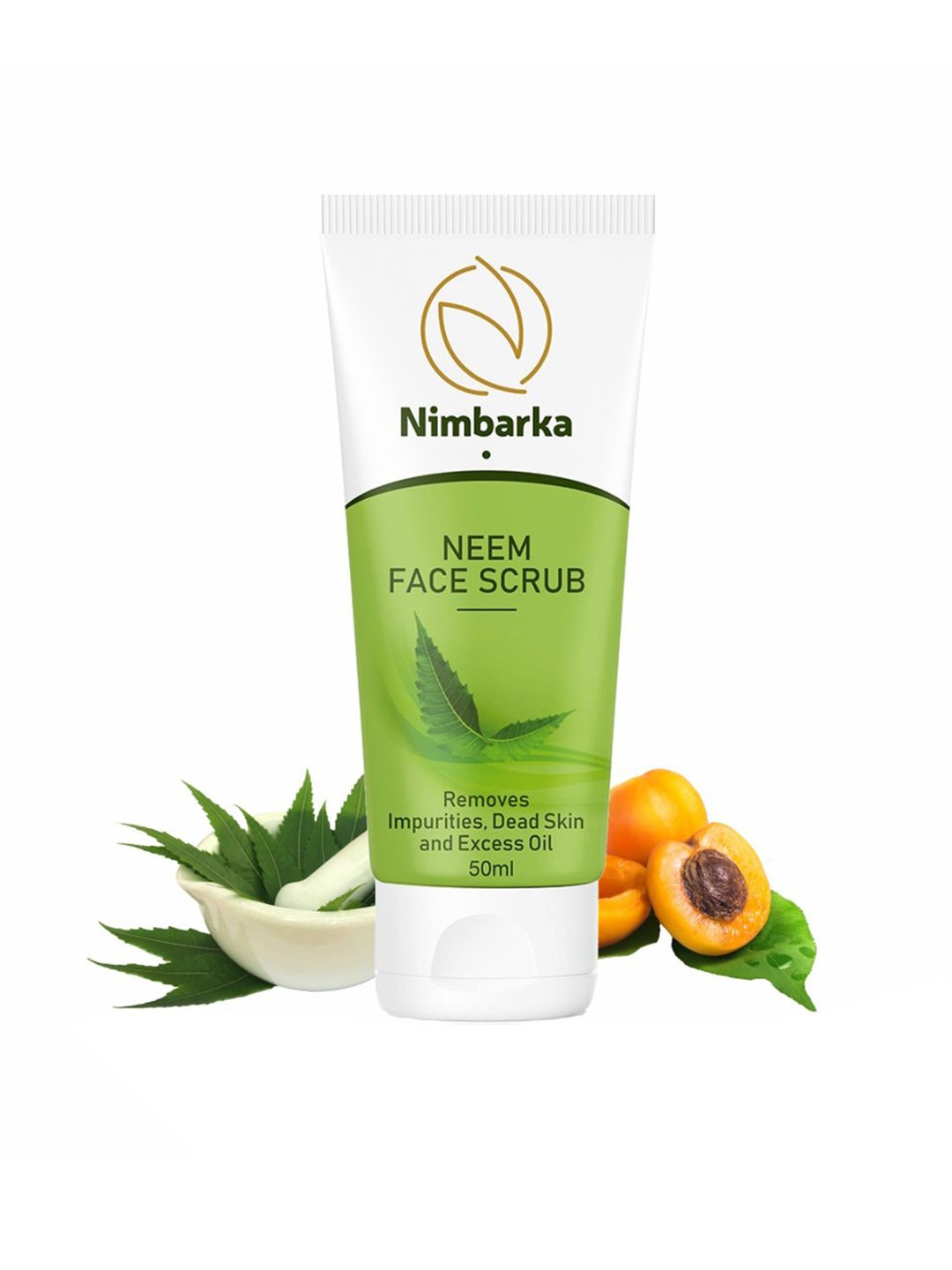 

Nimbarka Natural Neem Face Scrub - 50 ml, White