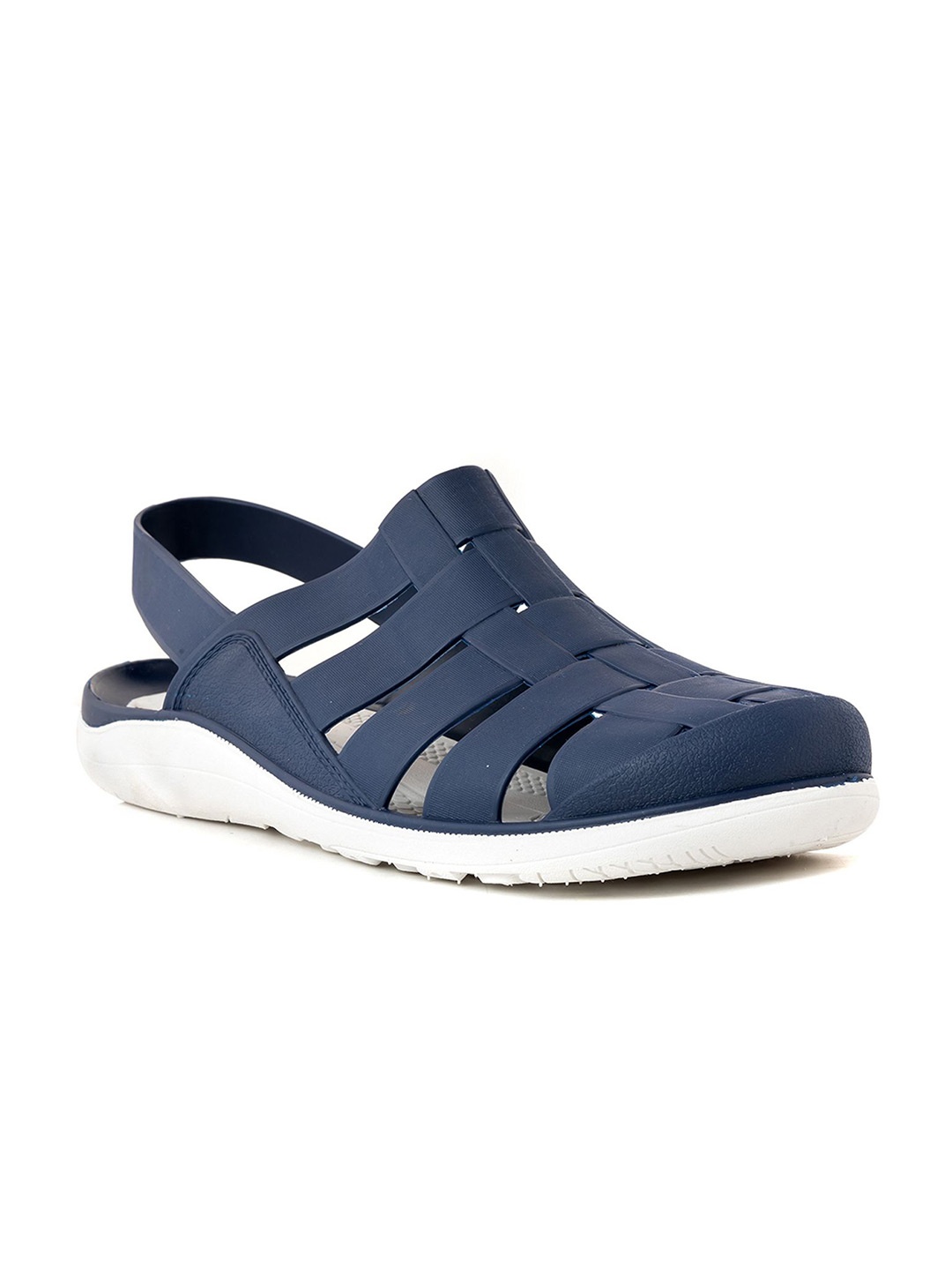 

Khadims Men Clog Flip Flops, Navy blue