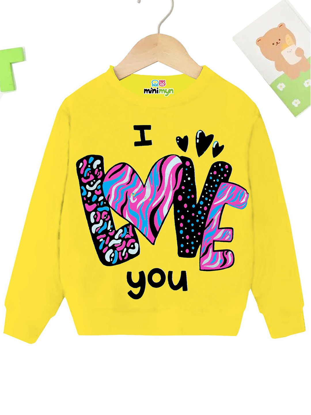 

MINI MYN Boys Graphic Printed Round Neck Sweatshirt, Multi