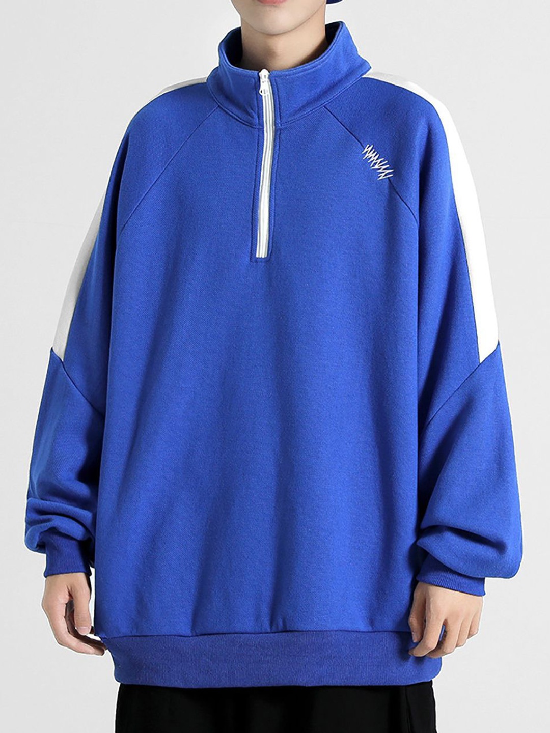 

StyleCast x Revolte Men Sweatshirt, Blue