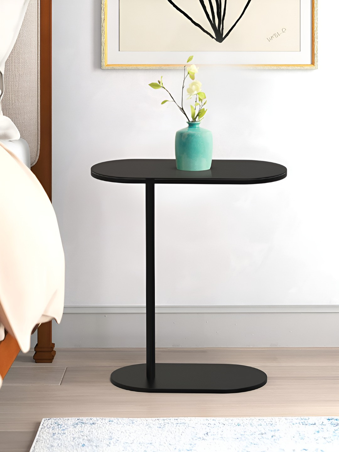 

Metalsmith Black Iron Bedside Table