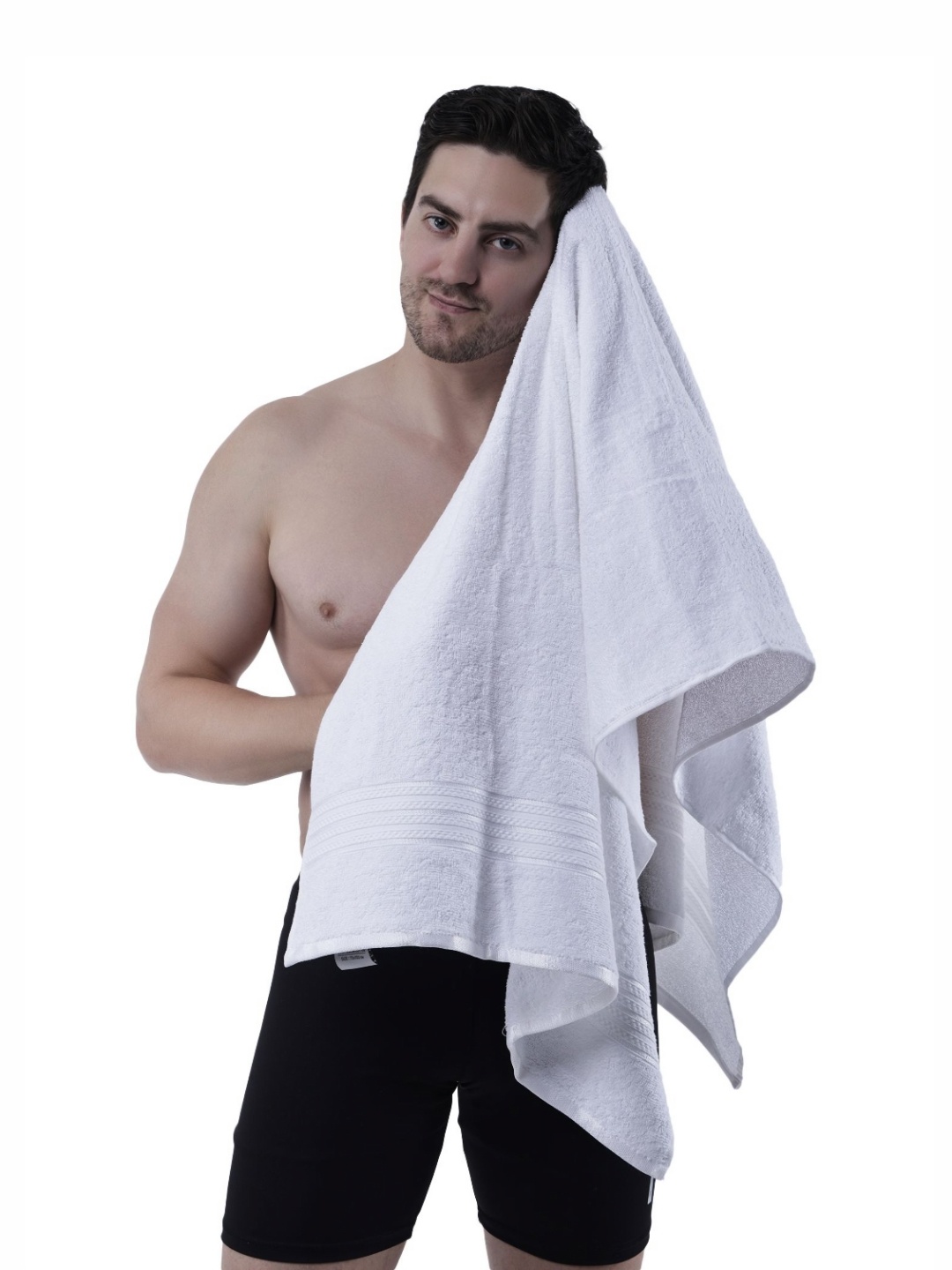 

Dollar White Cotton 400 GSM Bath Towel