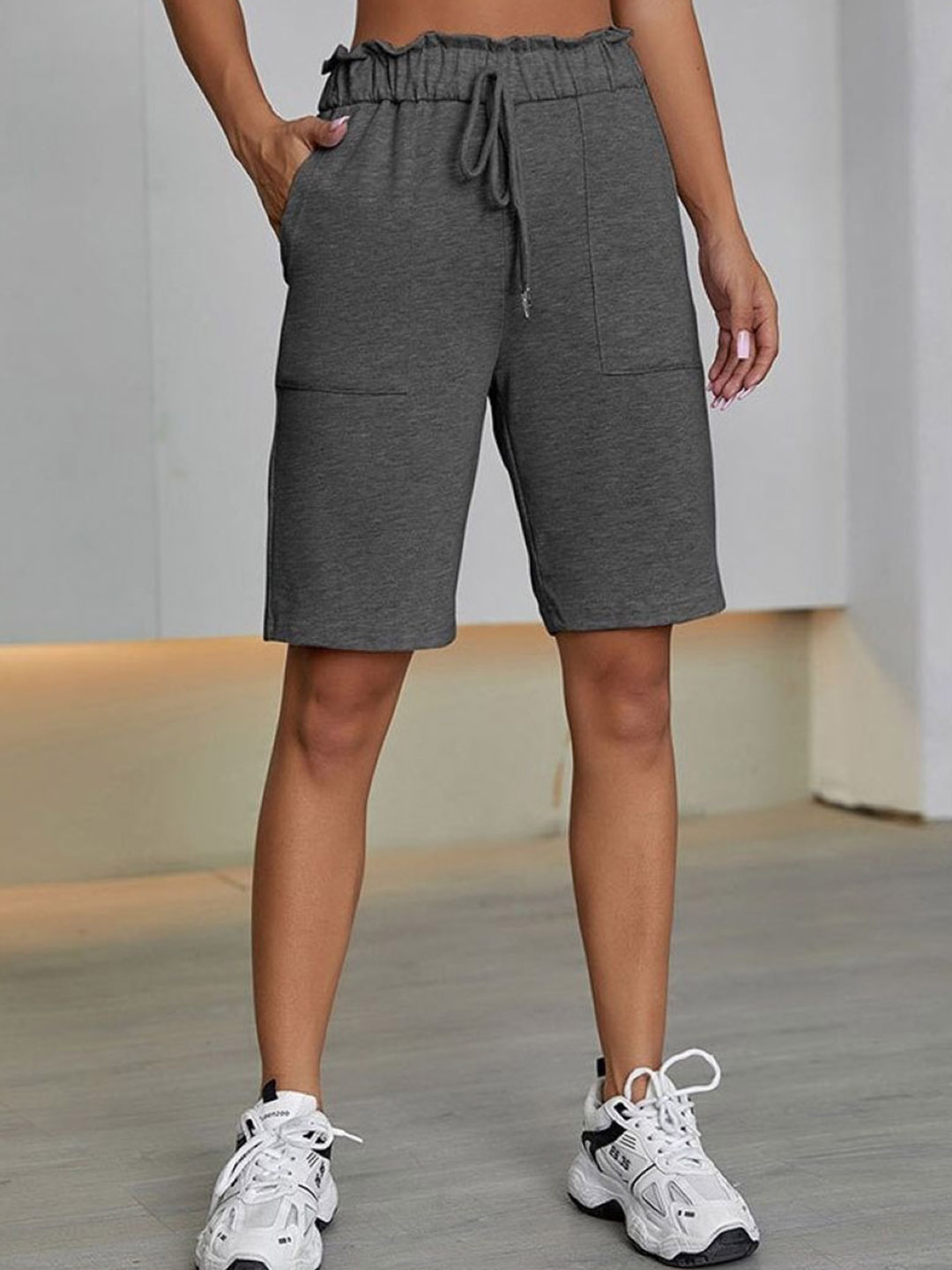 

StyleCast Women Shorts, Charcoal