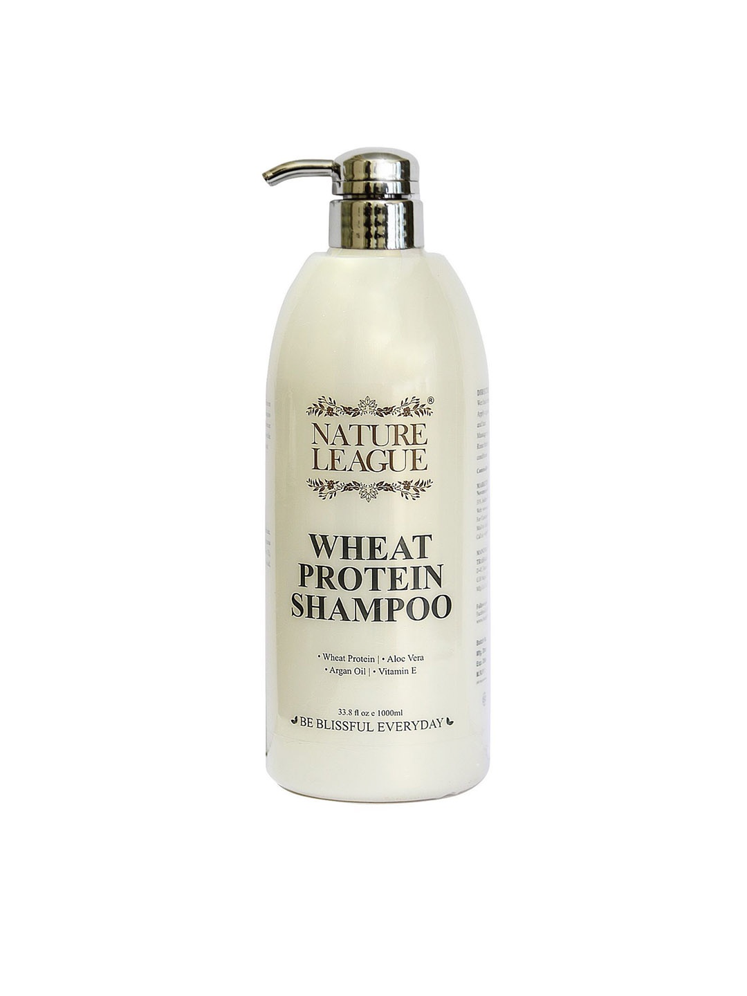 

NATURE LEAGUE Wheat Protein Shampoo - 1000 ml, White