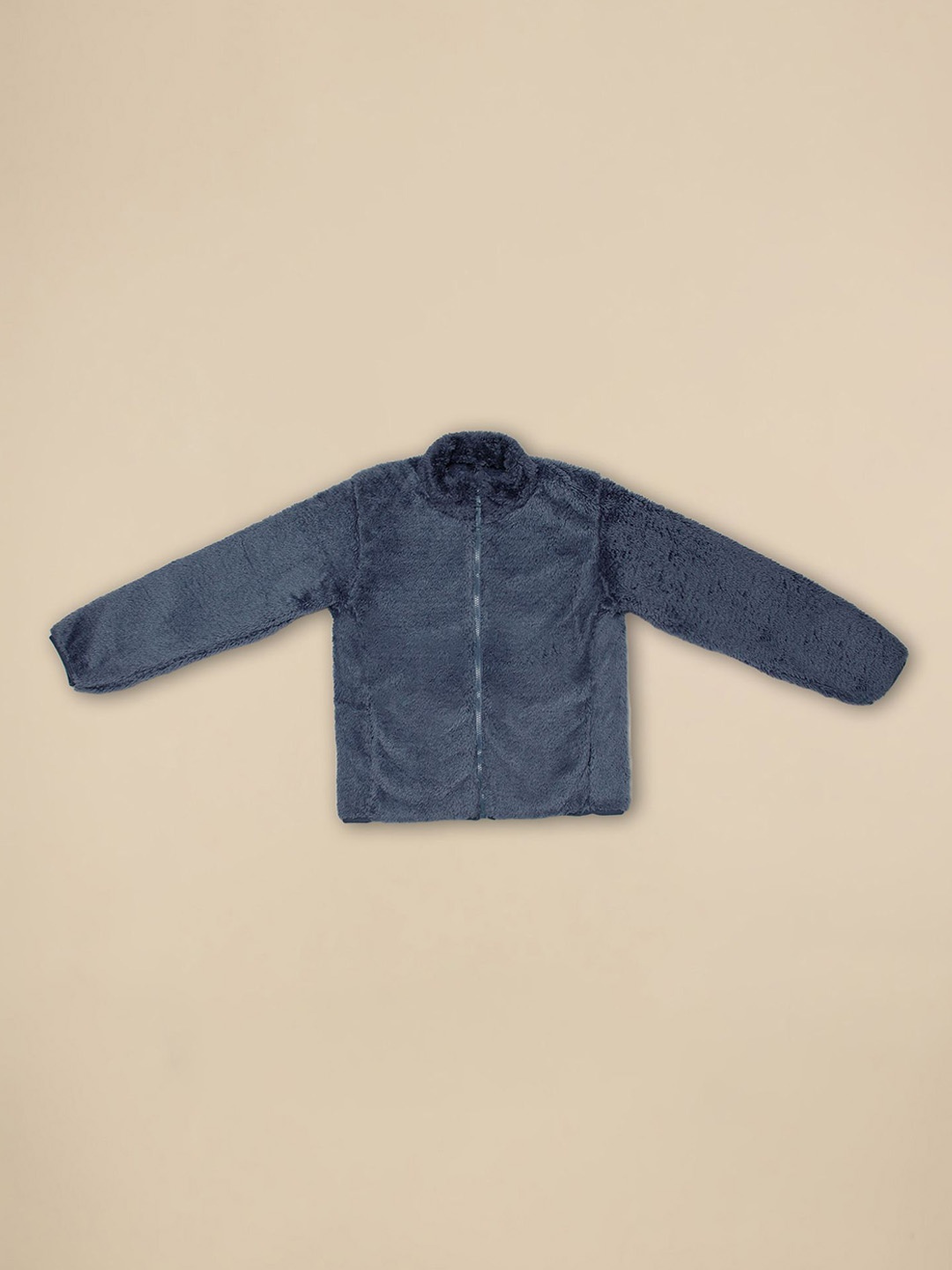 

Alan Jones Boys Stand Collar Puffer Jacket, Grey
