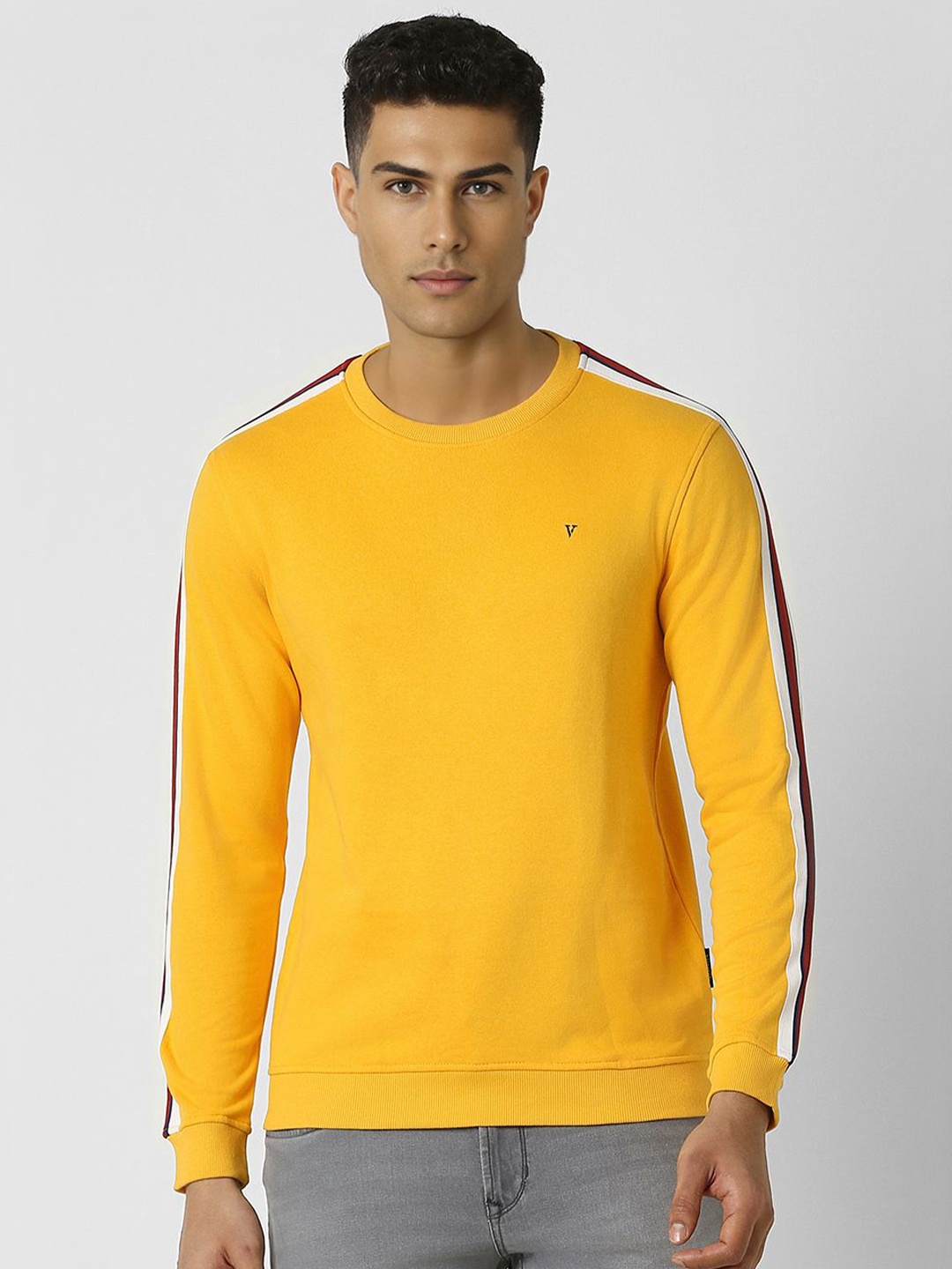 

Van Heusen Sport Men Pullover Sweatshirt, Yellow
