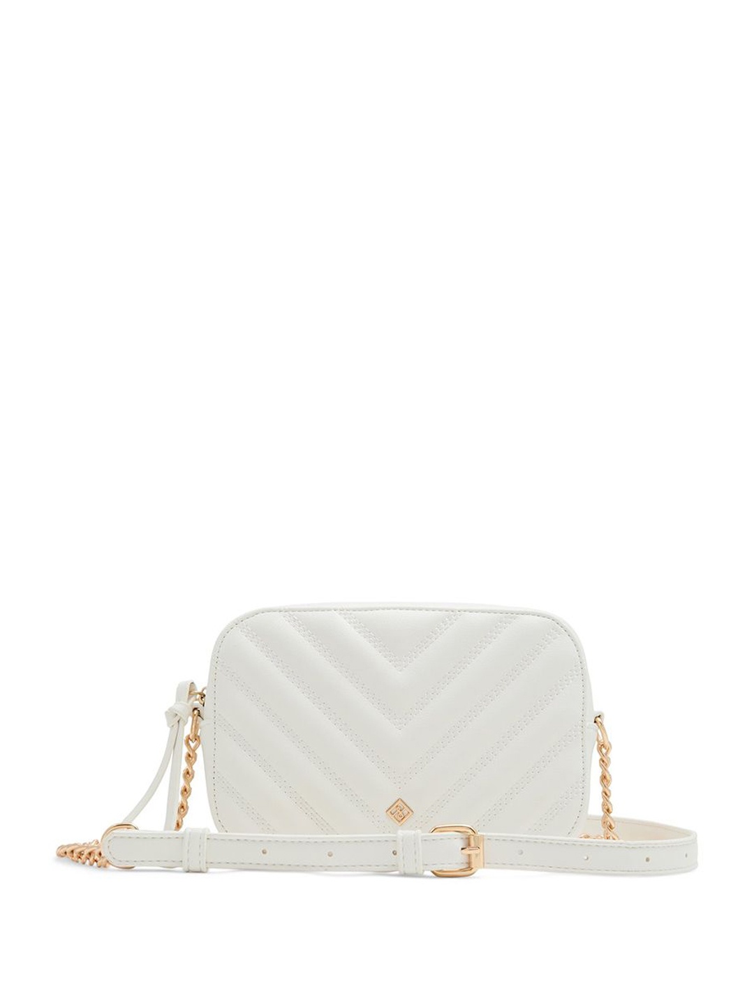 

Call It Spring Women PU Crossbody Sling Bag, White