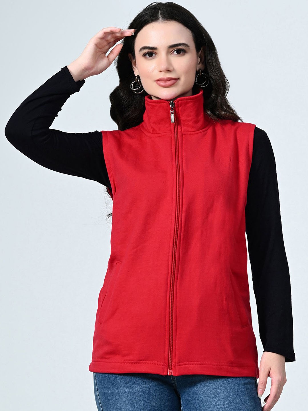 

BAESD Women Lightweight Open Front Jacket, Magenta
