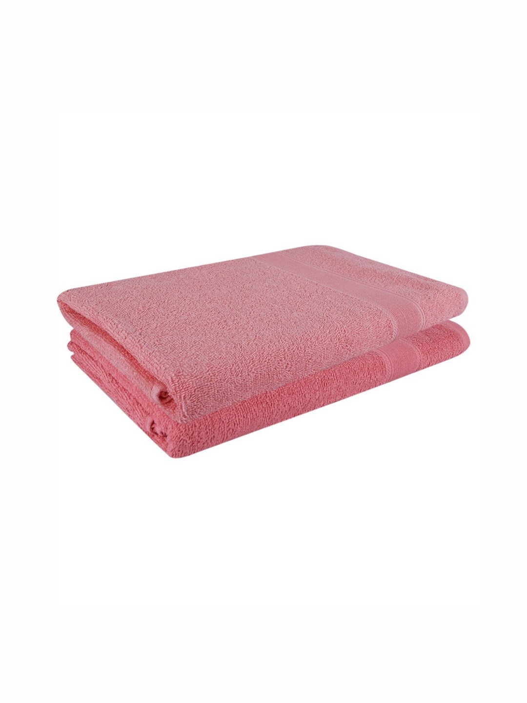 

Dollar Pink 2 Pieces Cotton 400 GSM Bath Towels