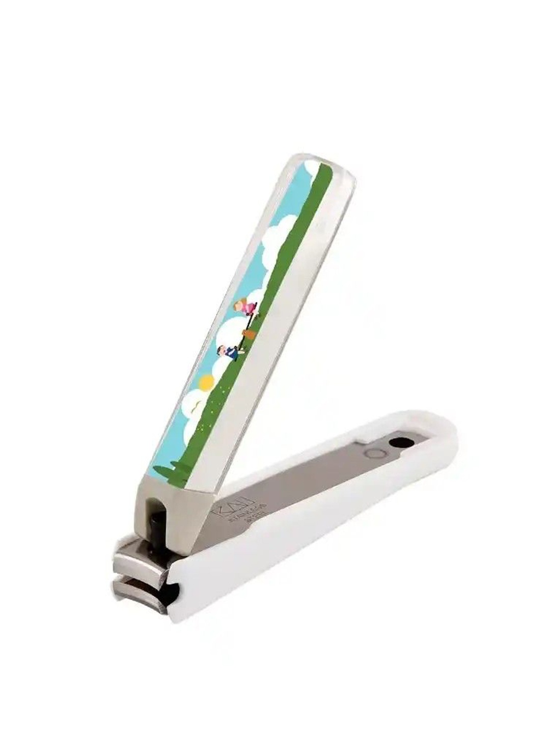

KAI Kids Stainless Steel Printed Nail Clipper, Blue