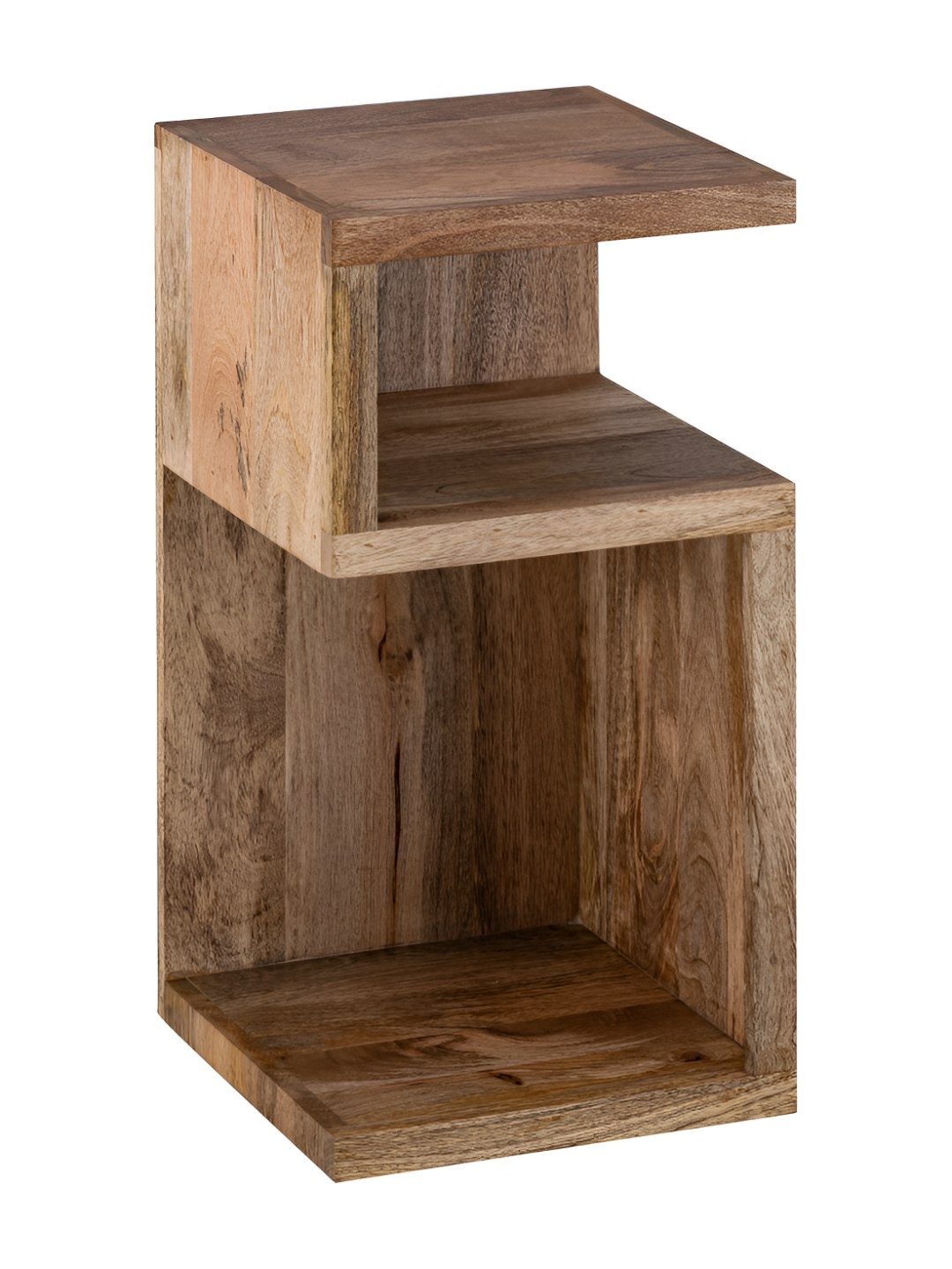 

Metalsmith Brown Wooden Square Bedside Table