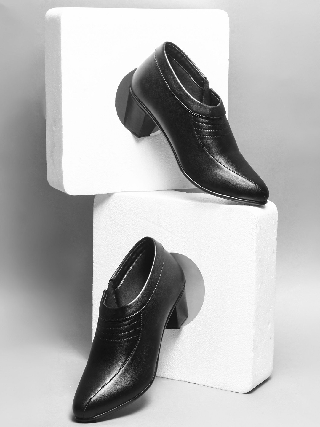 

Try Me Women Block-Heeled Regular Boots, Black