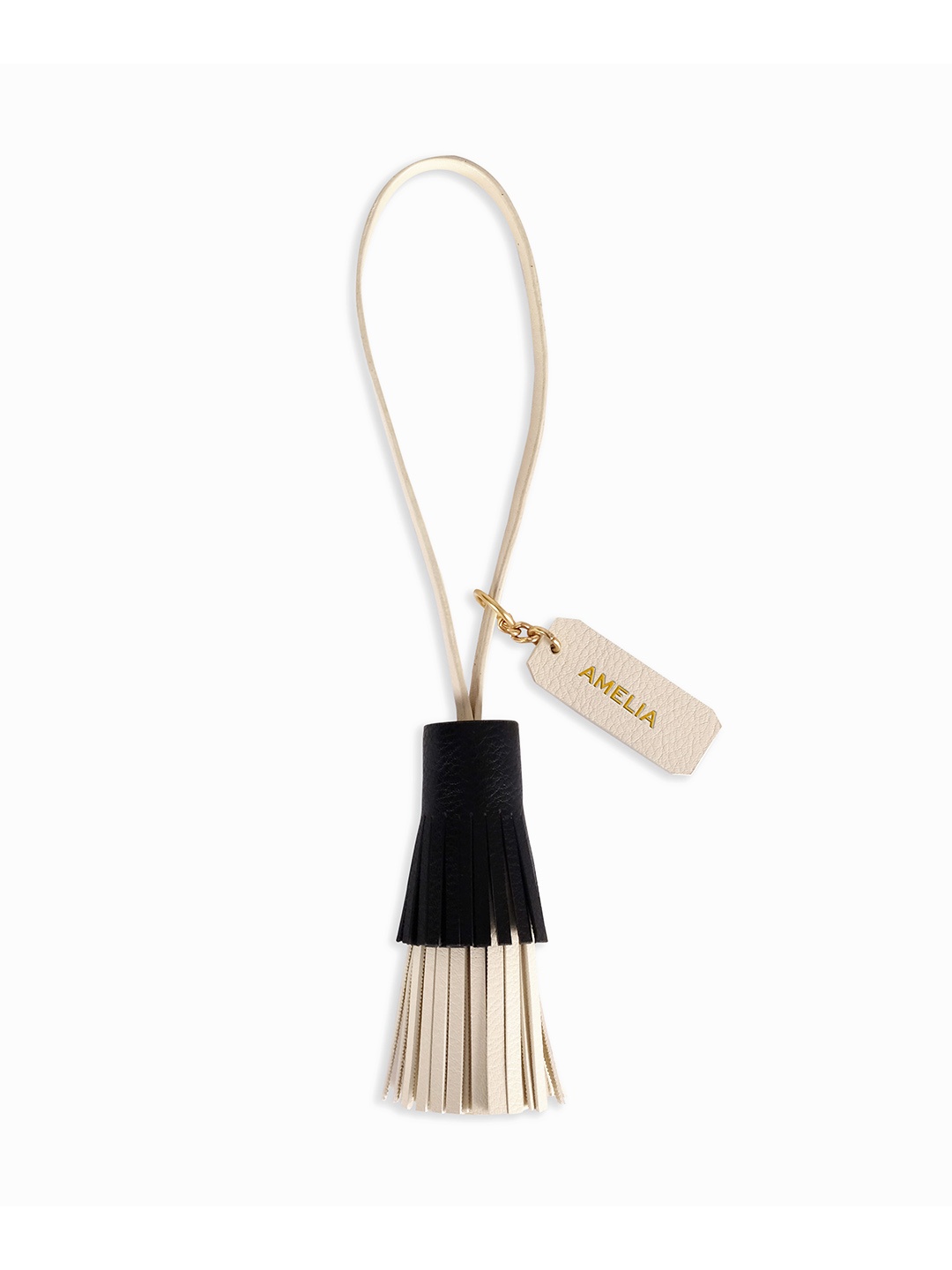

HIE Textured Leather Structured Shoulder Bag, White