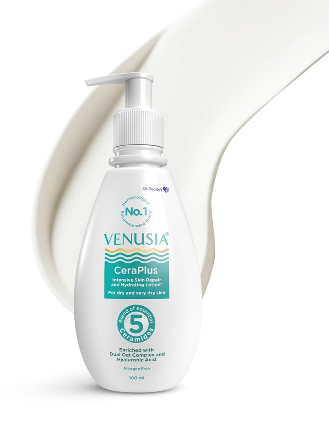 

Venusia Ceraplus Deep Moisturization Body Lotion - 100 ml, White