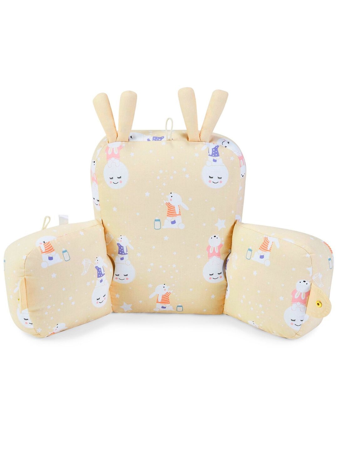 

haus & kinder Kids Printed Cotton Baby Seat, Peach