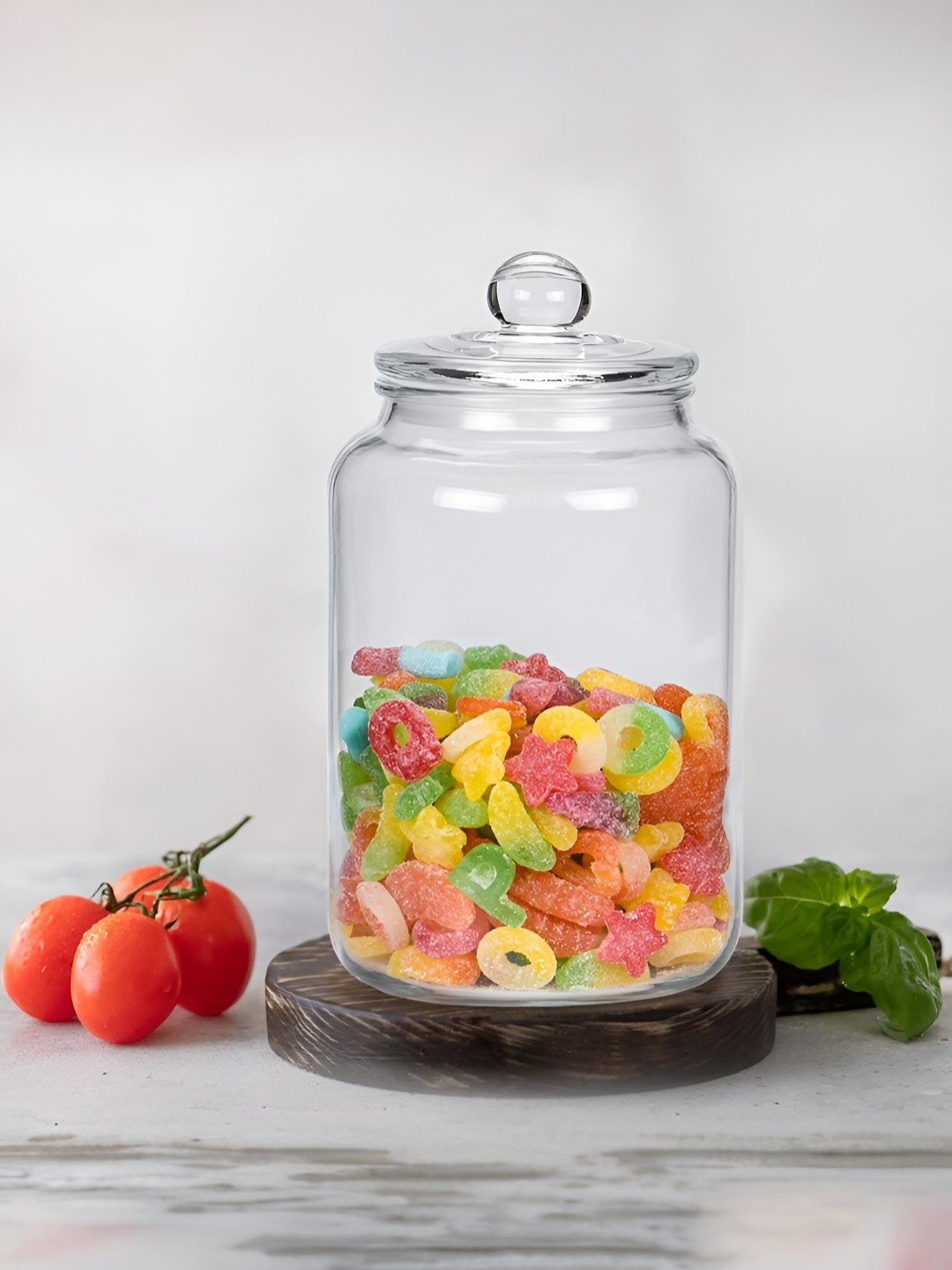 

UMAI Transparent Glass Core Container Wide Mouth-5L