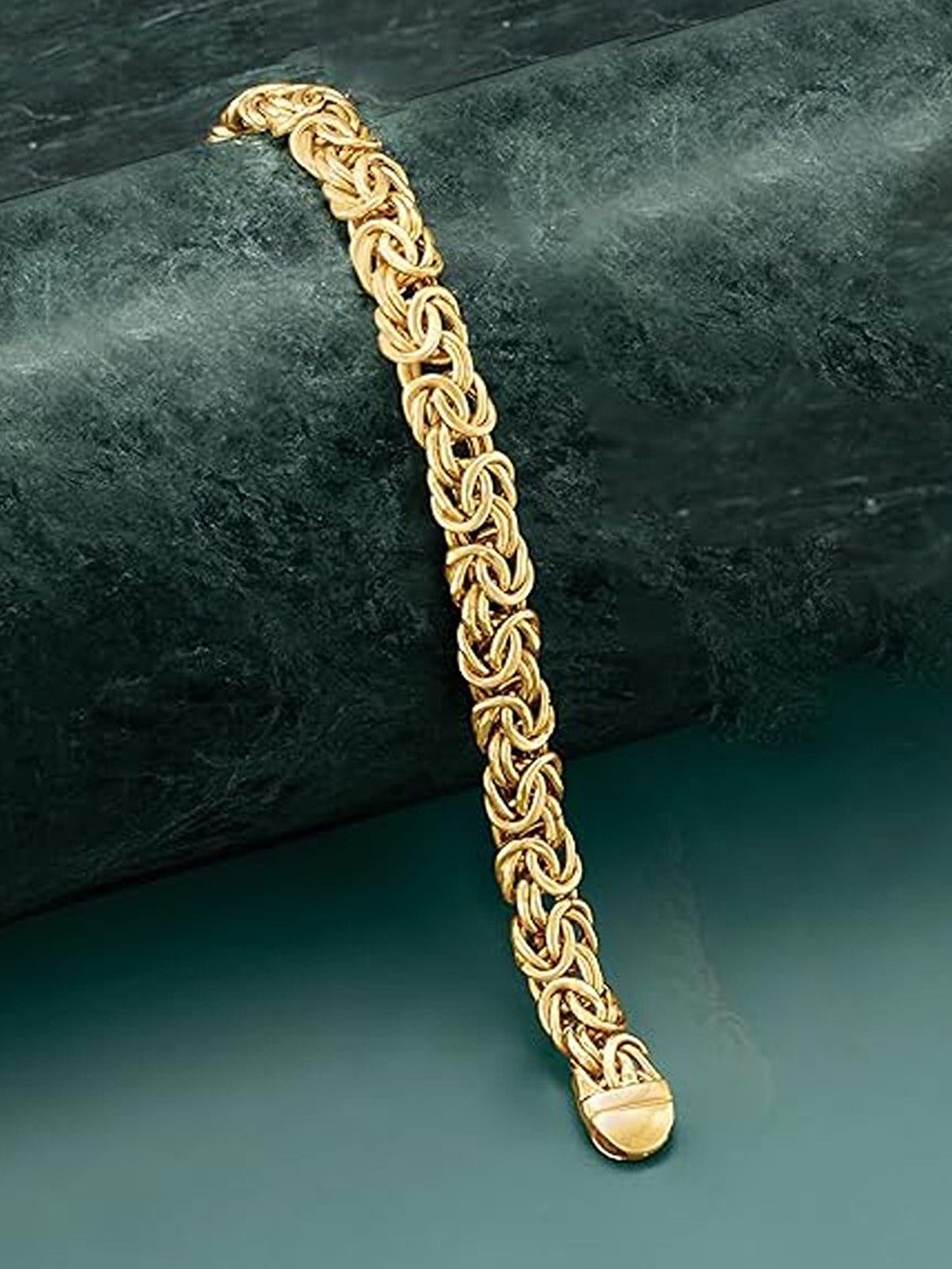 

Lila Men Antique Gold-Plated Wraparound Bracelet