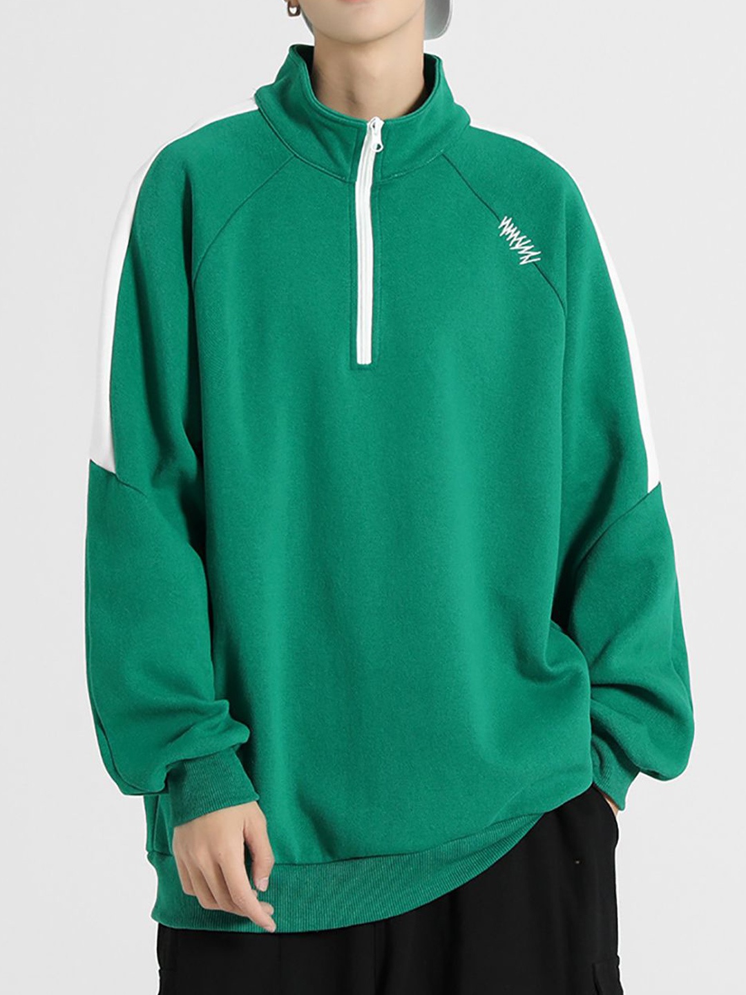

StyleCast x Revolte Men Sweatshirt, Green