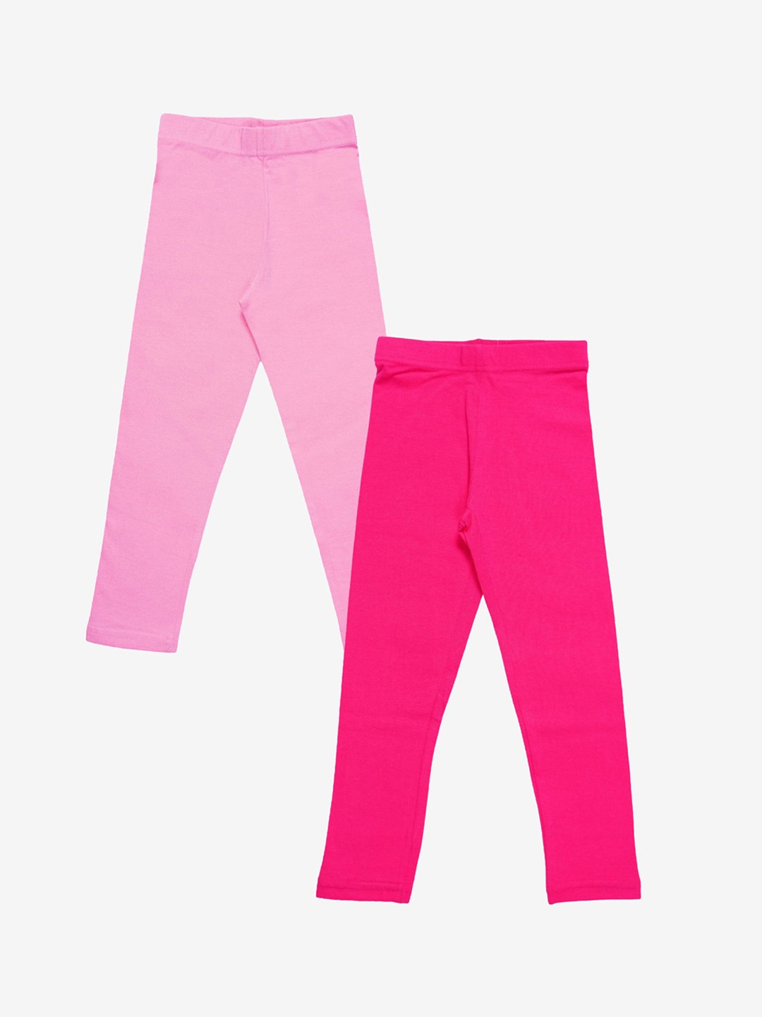 

DYCA Girls Set Of 2 Ankle-Length Leggings, Pink