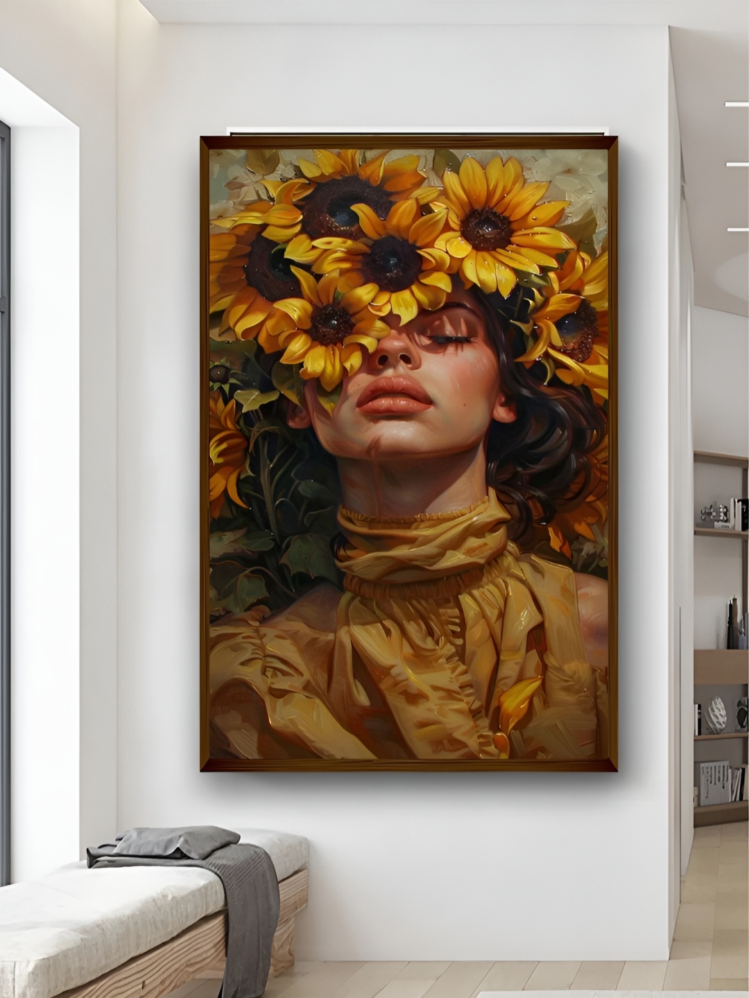 

Artsense Yellow & Green Canvas Abstract Wall Paintings