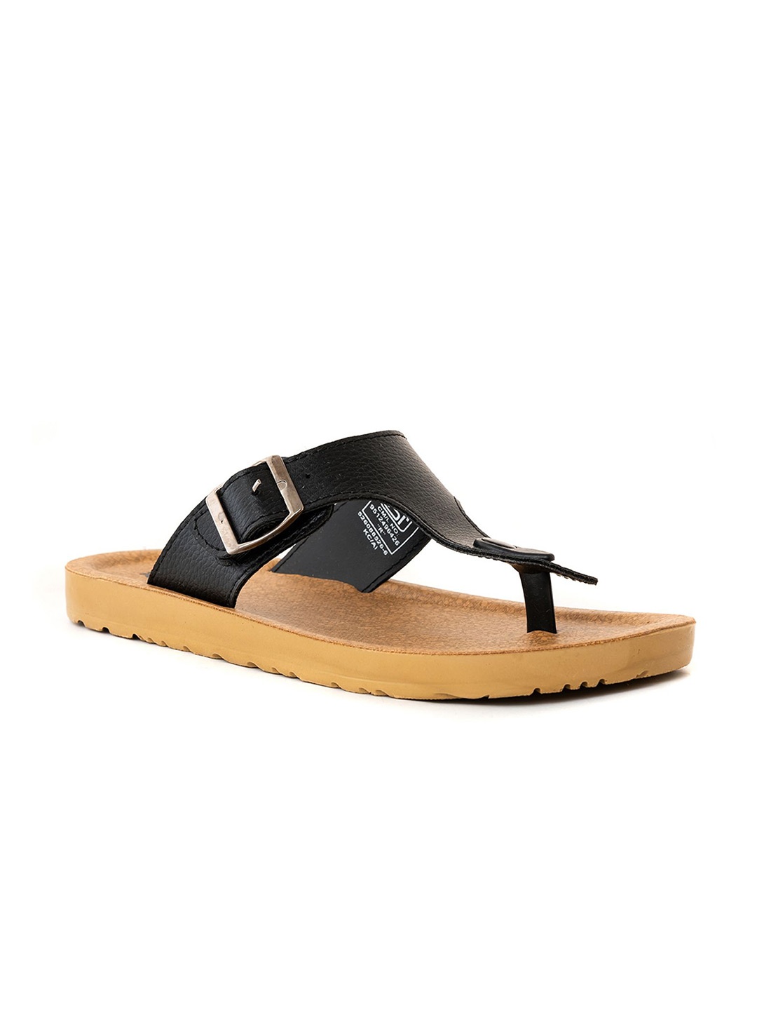 

Khadims Men Comfort Sandals, Black