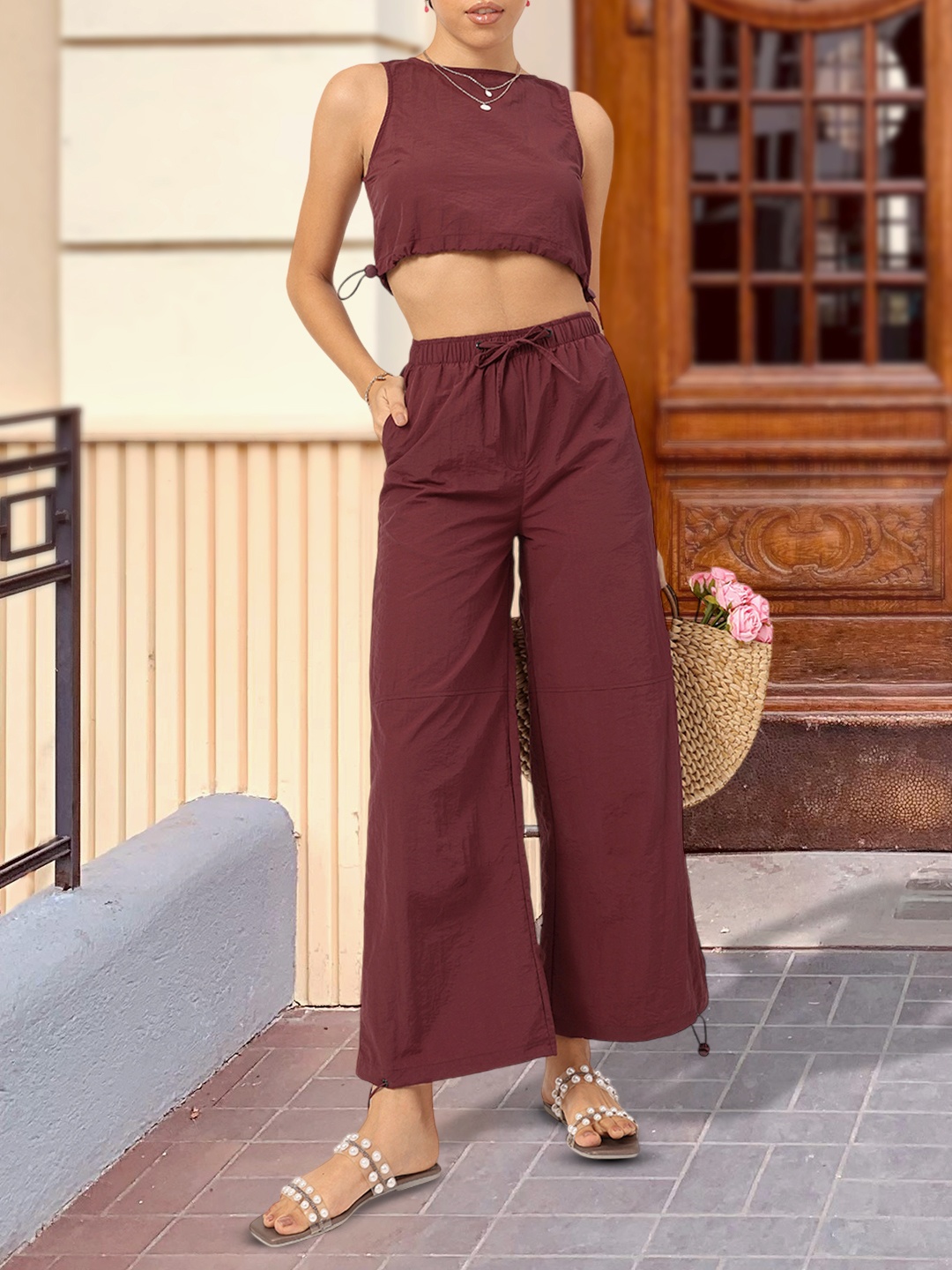 

DressBerry ChillFlex Fusion Co-Ords, Maroon