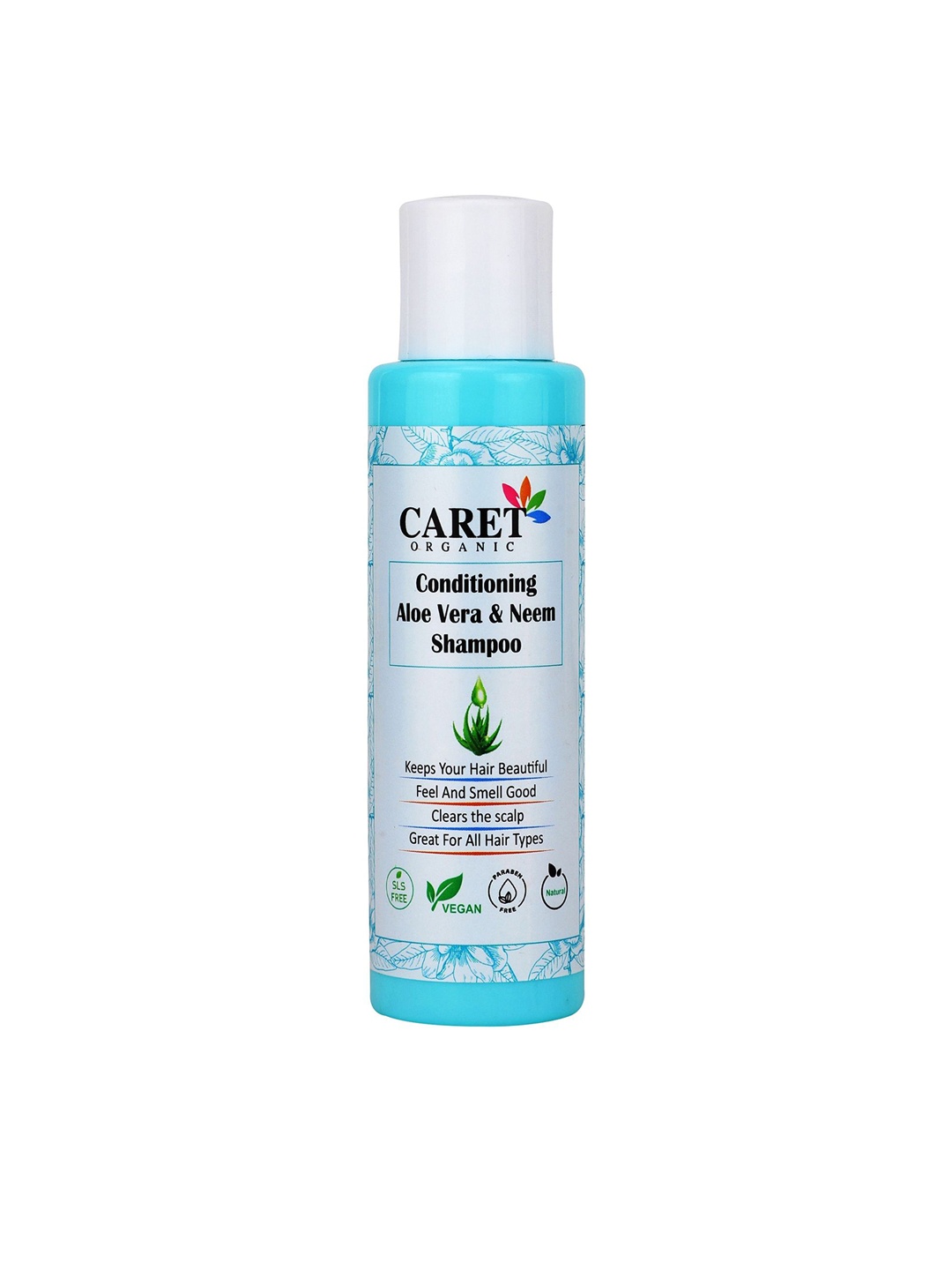 

CARET ORGANIC Conditioning Aloevera & Neem Shampoo - 100 ml, White