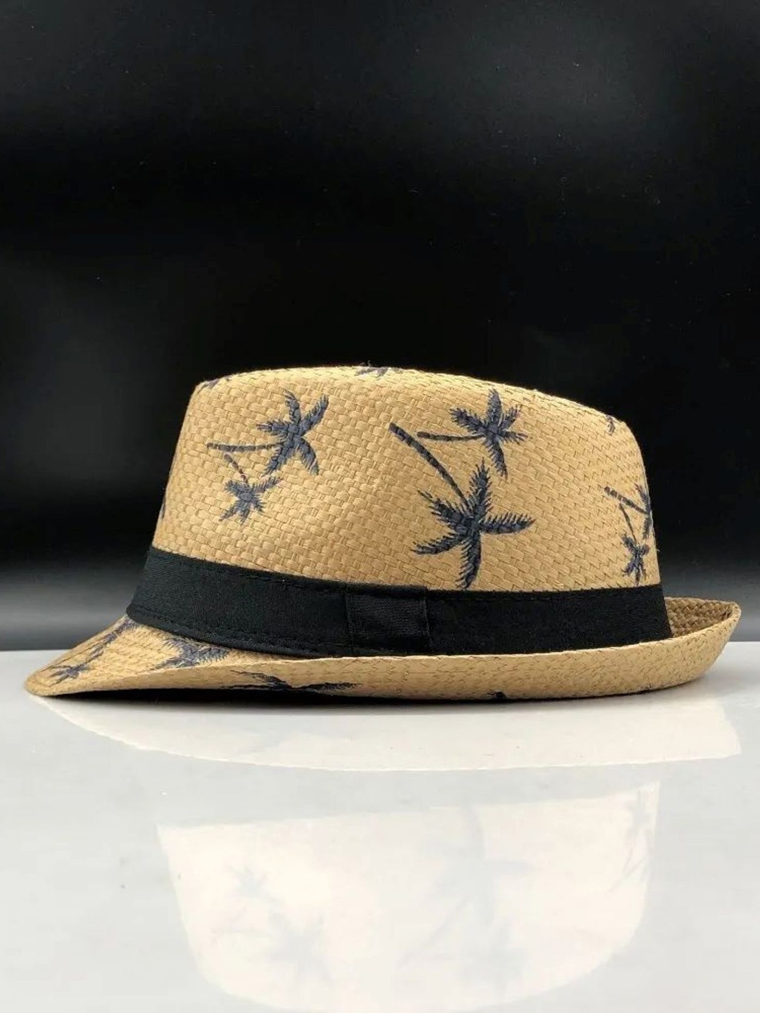 

Infispace Women Brown Self Design Fedora Hat