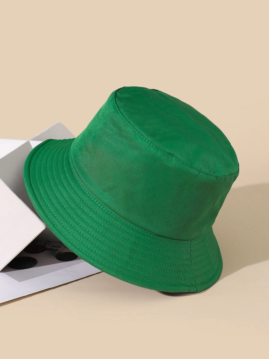 

Infispace Women Green Solid Sun Hat