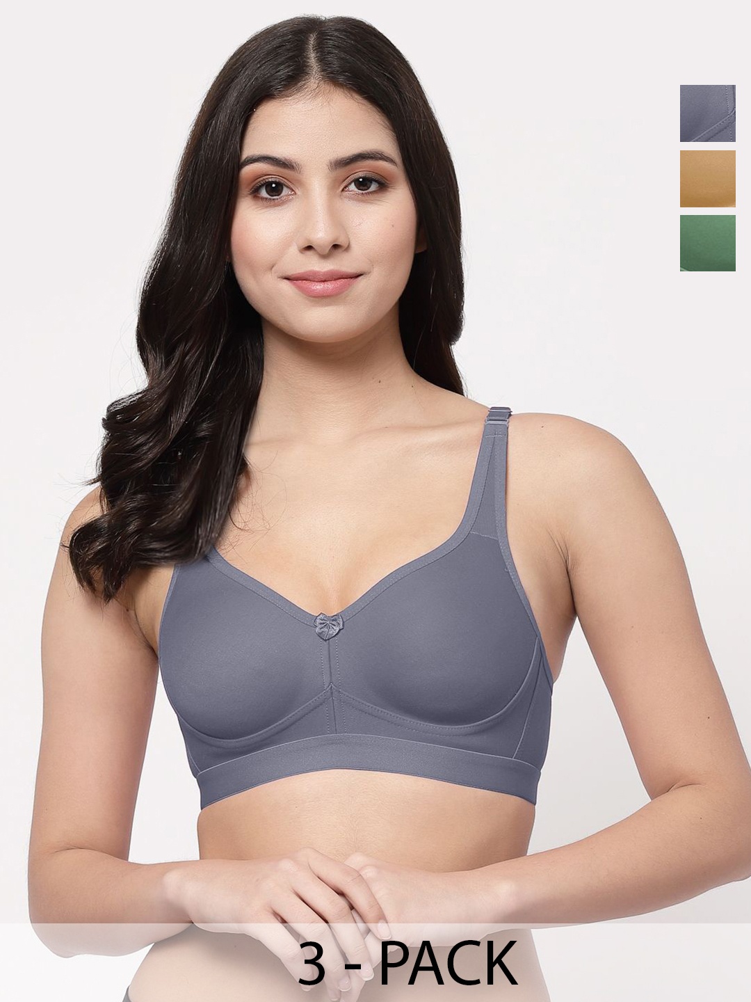 

College Girl Bra Full Coverage Lightly Padded, Beige