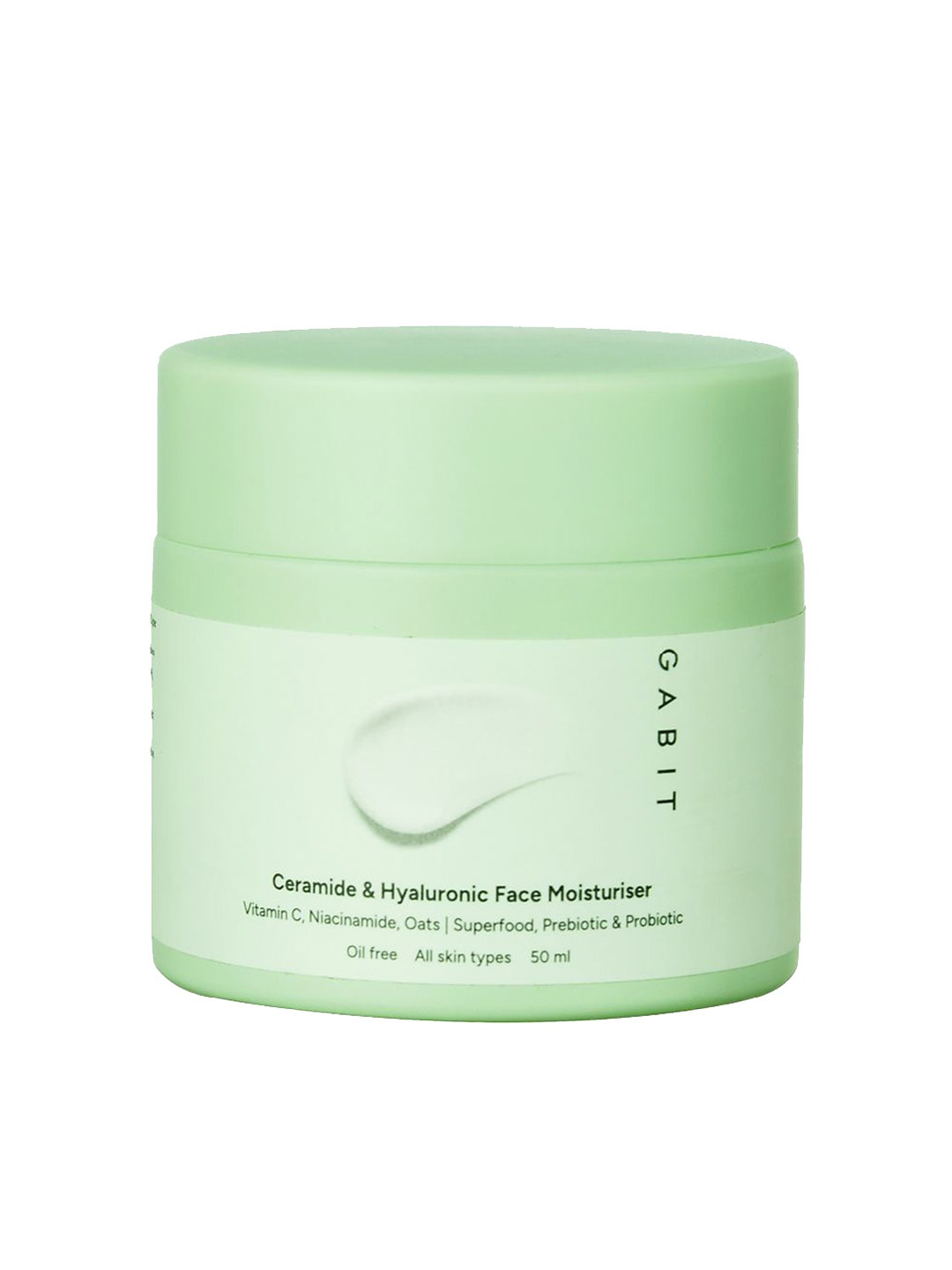 

Gabit Ceramide & Hyaluronic Face Moisturiser, Green
