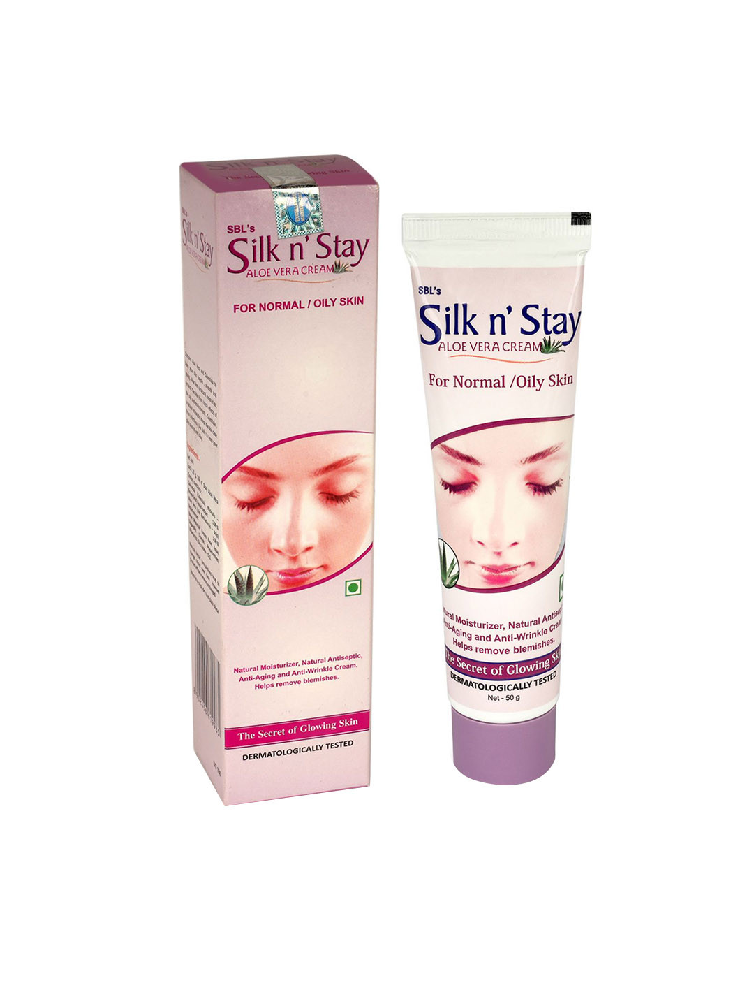 

SBL Silk N' Stay Aloe Vera Cream- 50 g, Yellow