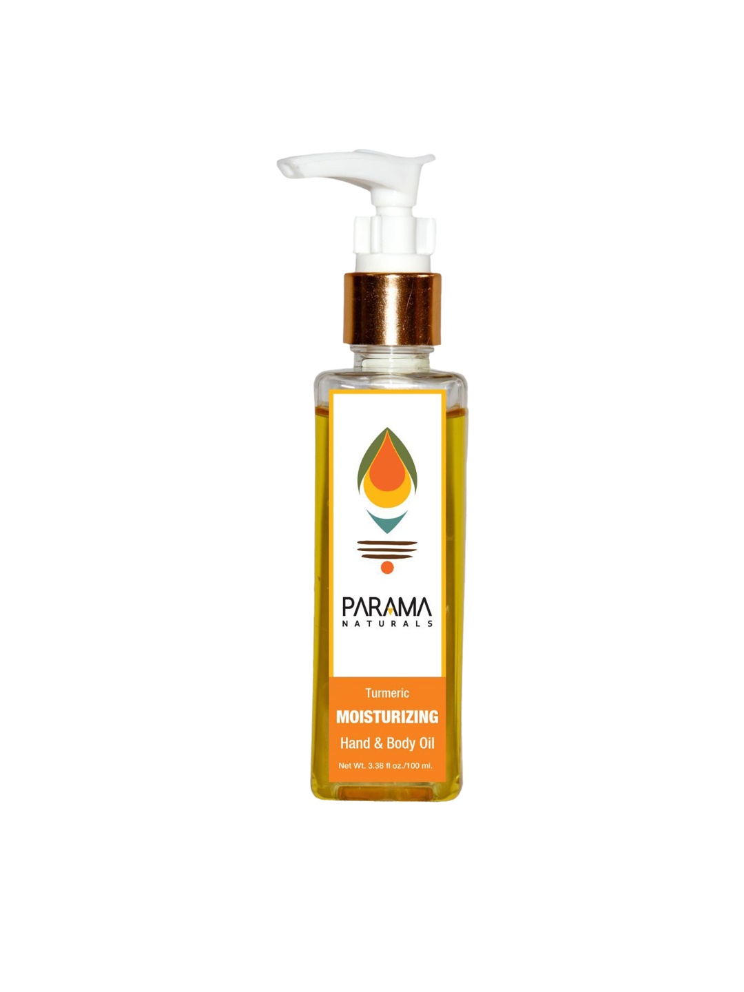 

Parama Naturals Turmeric Moisturizing Hand & Body Oil - 100 ml, Yellow