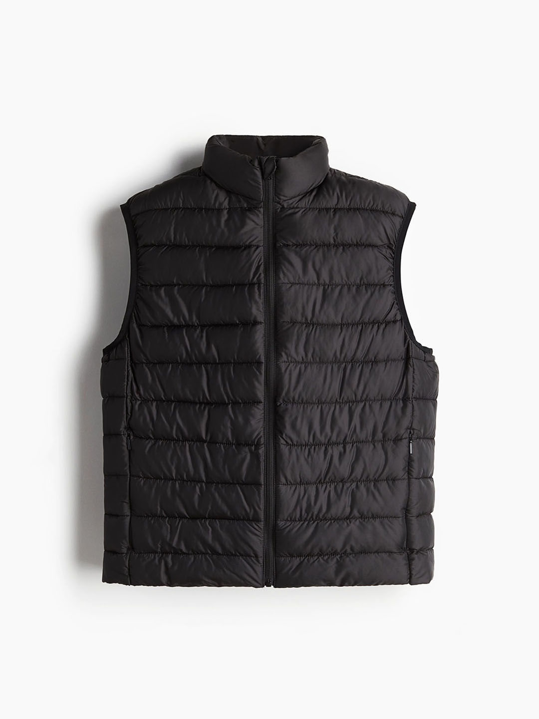

H&M Men Slim Fit Lightweight Puffer Gilet, Black