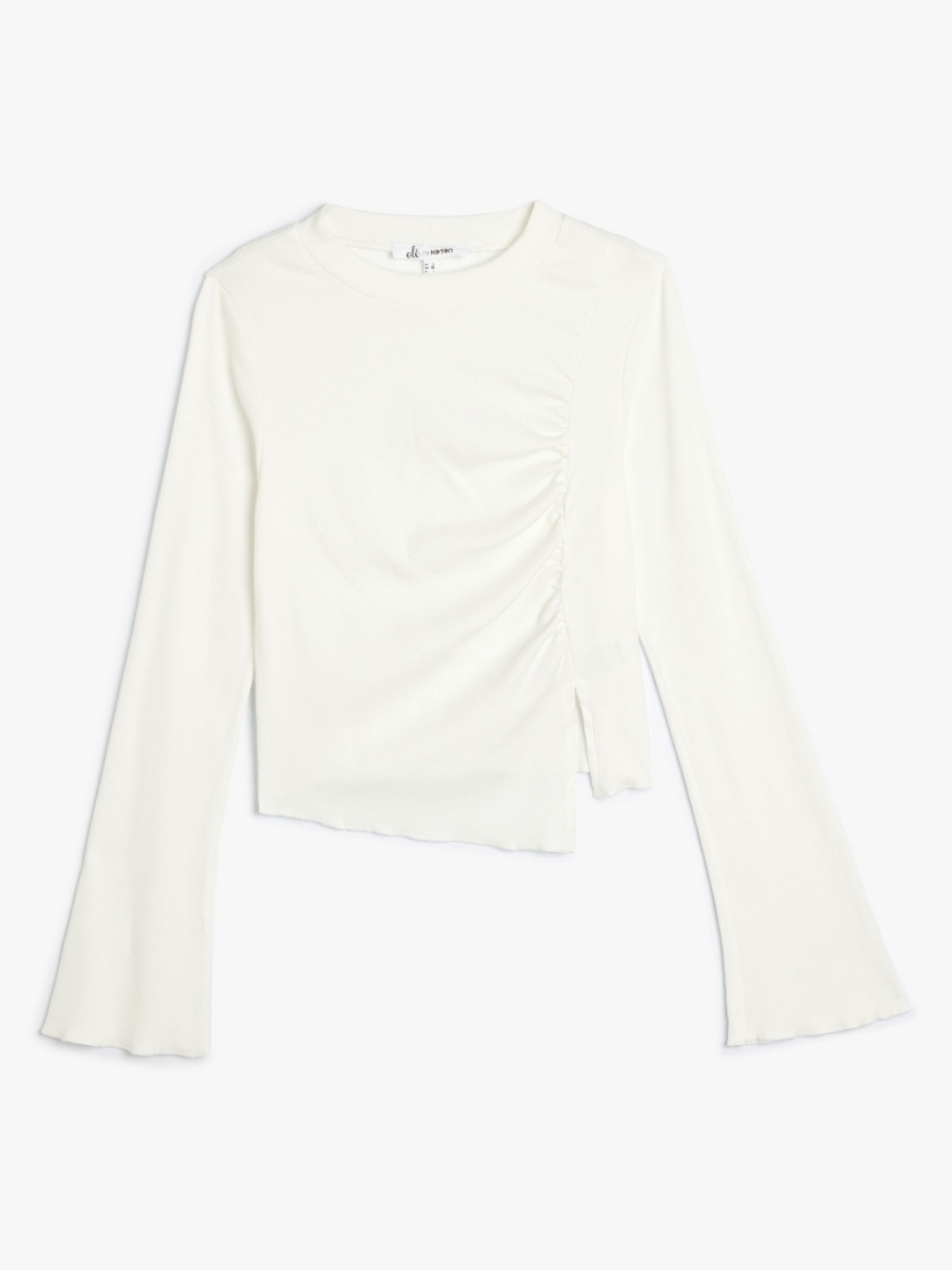 

Koton Women Pockets Slim Fit T-shirt, White