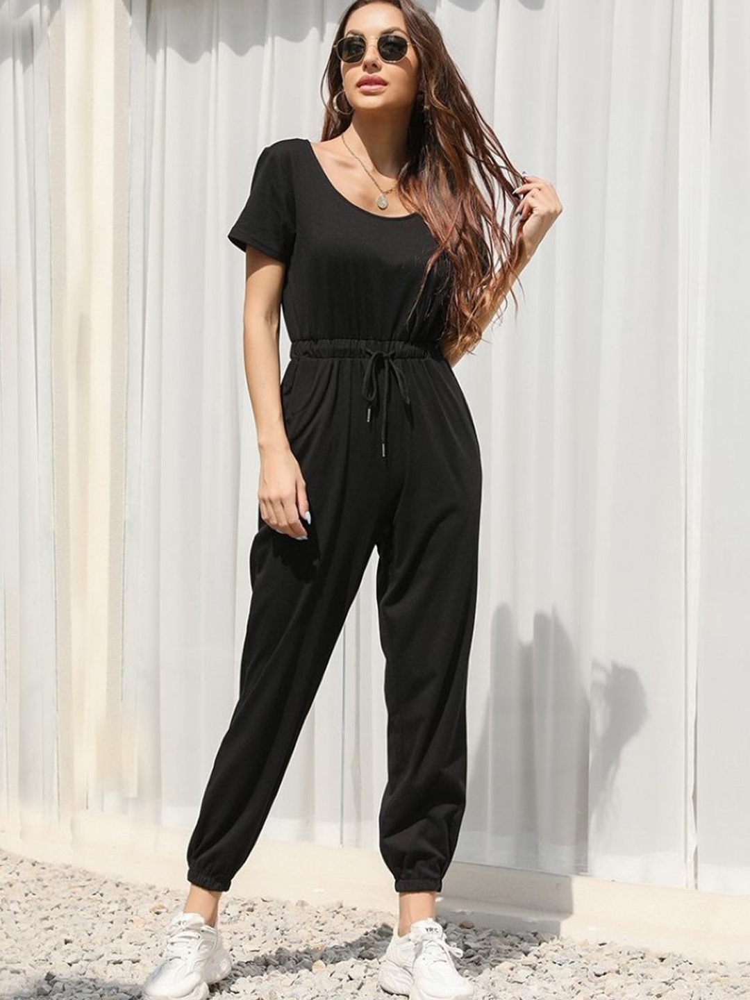 

StyleCast Women Basic Jumpsuit, Black