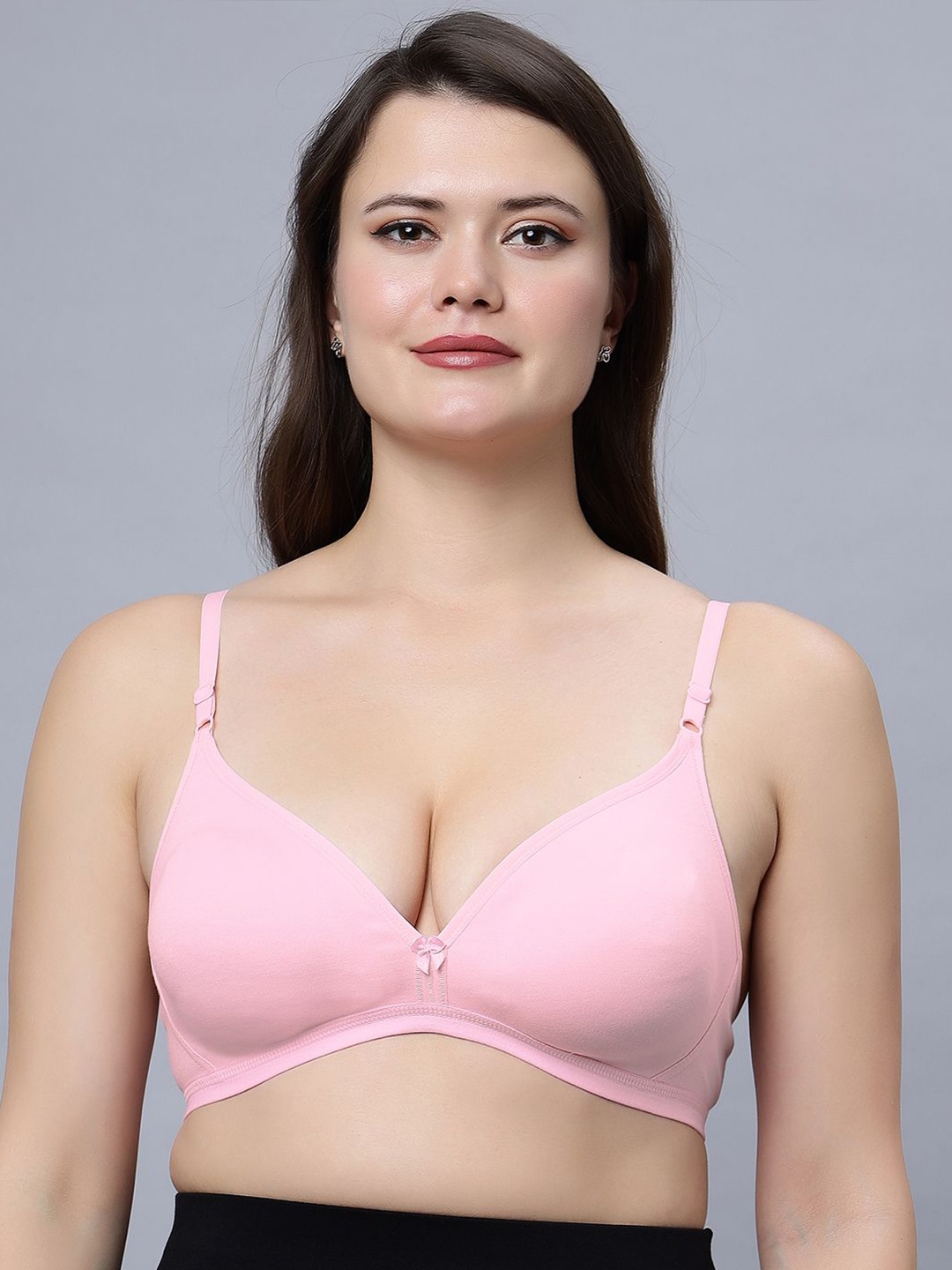 

In Care Bra Half Coverage T-shirt bra, Pink