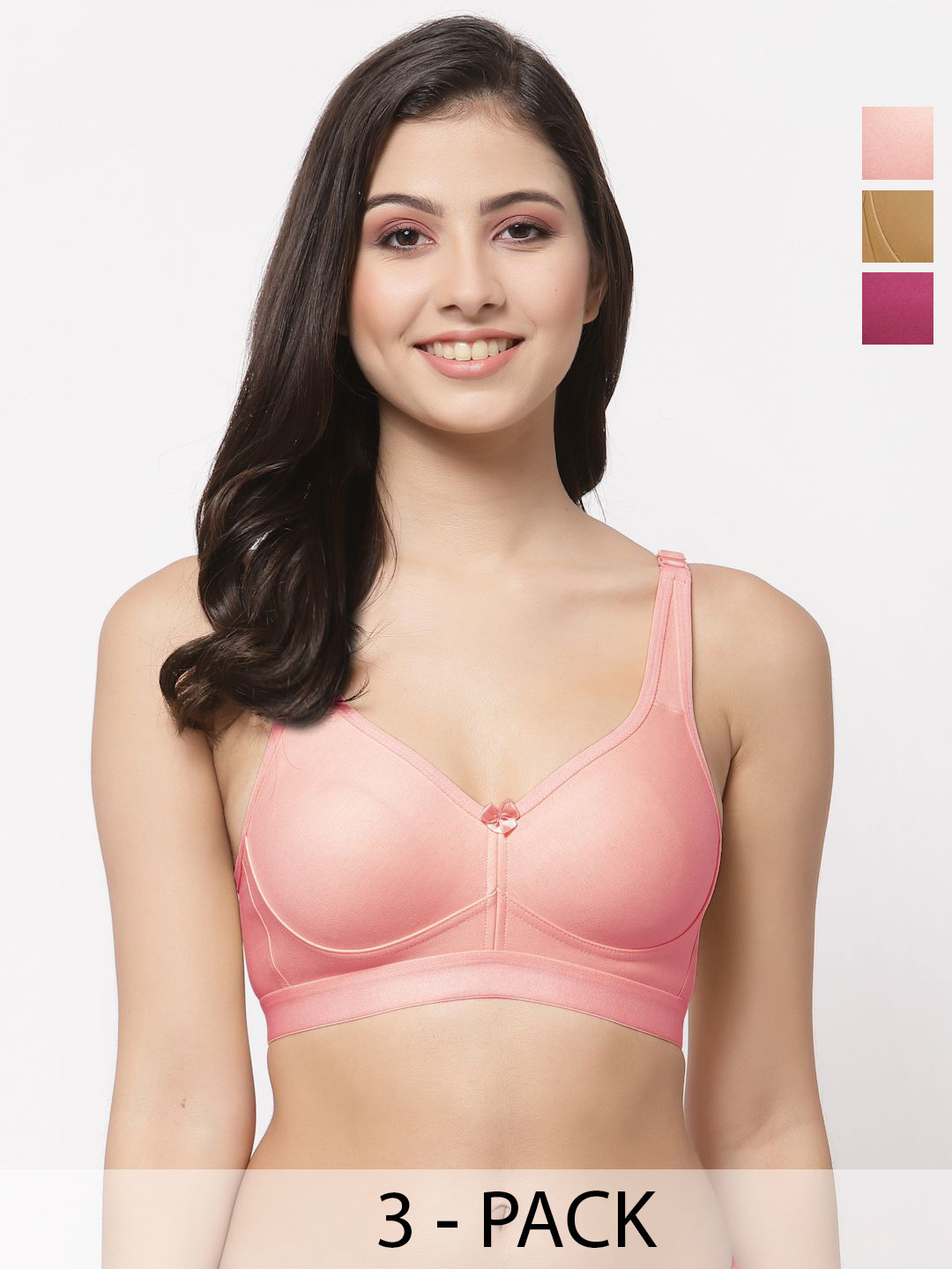 

College Girl Bra Full Coverage Lightly Padded, Nude