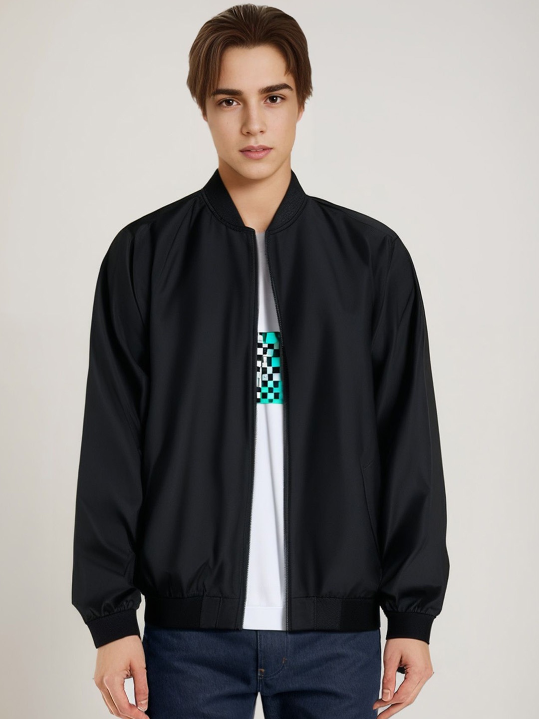 

StyleCast x Revolte Men Tailored Jacket, Black